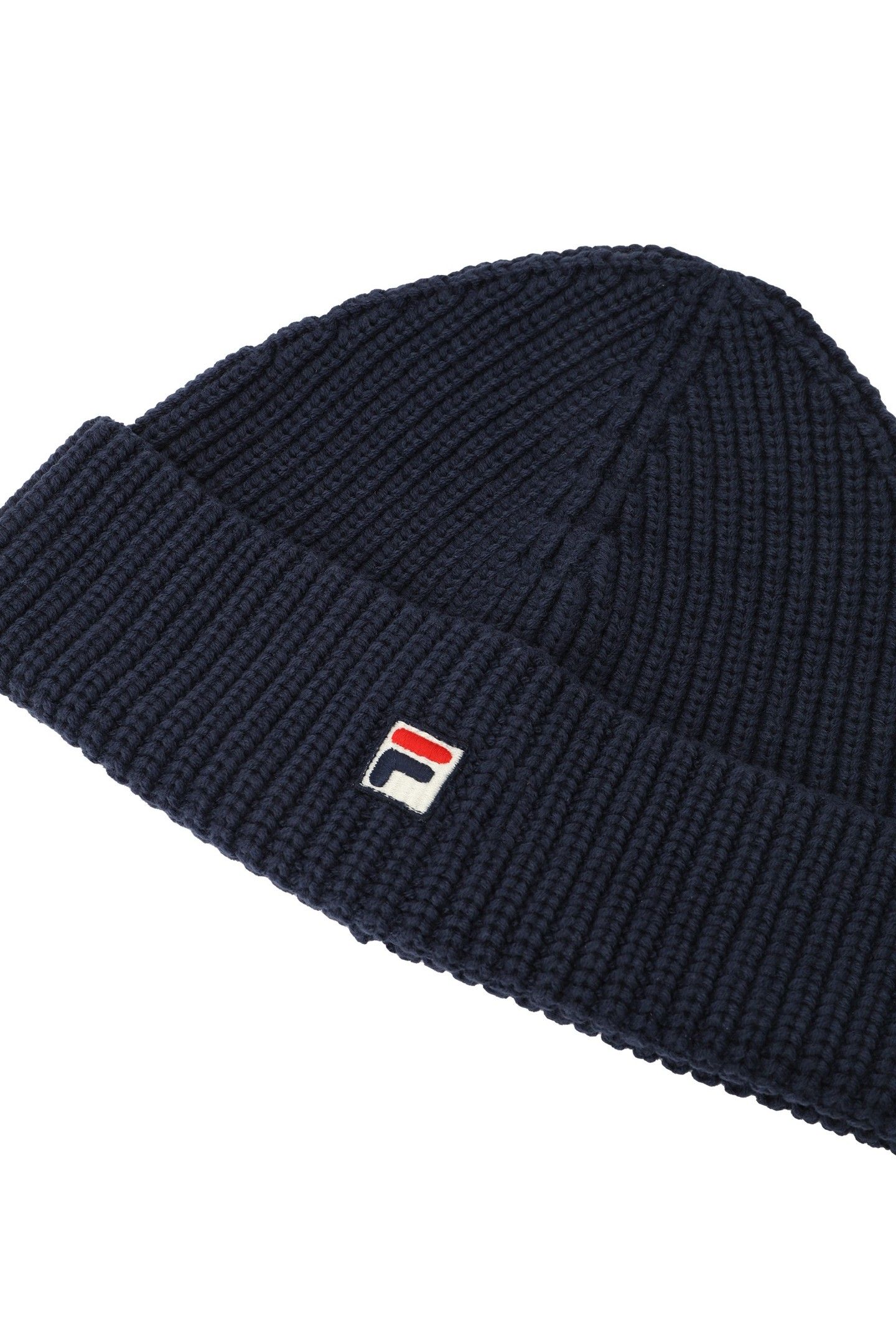 UNISEX BIELLA FISHERMAN LOGO BEANIE BLACK IRIS 2