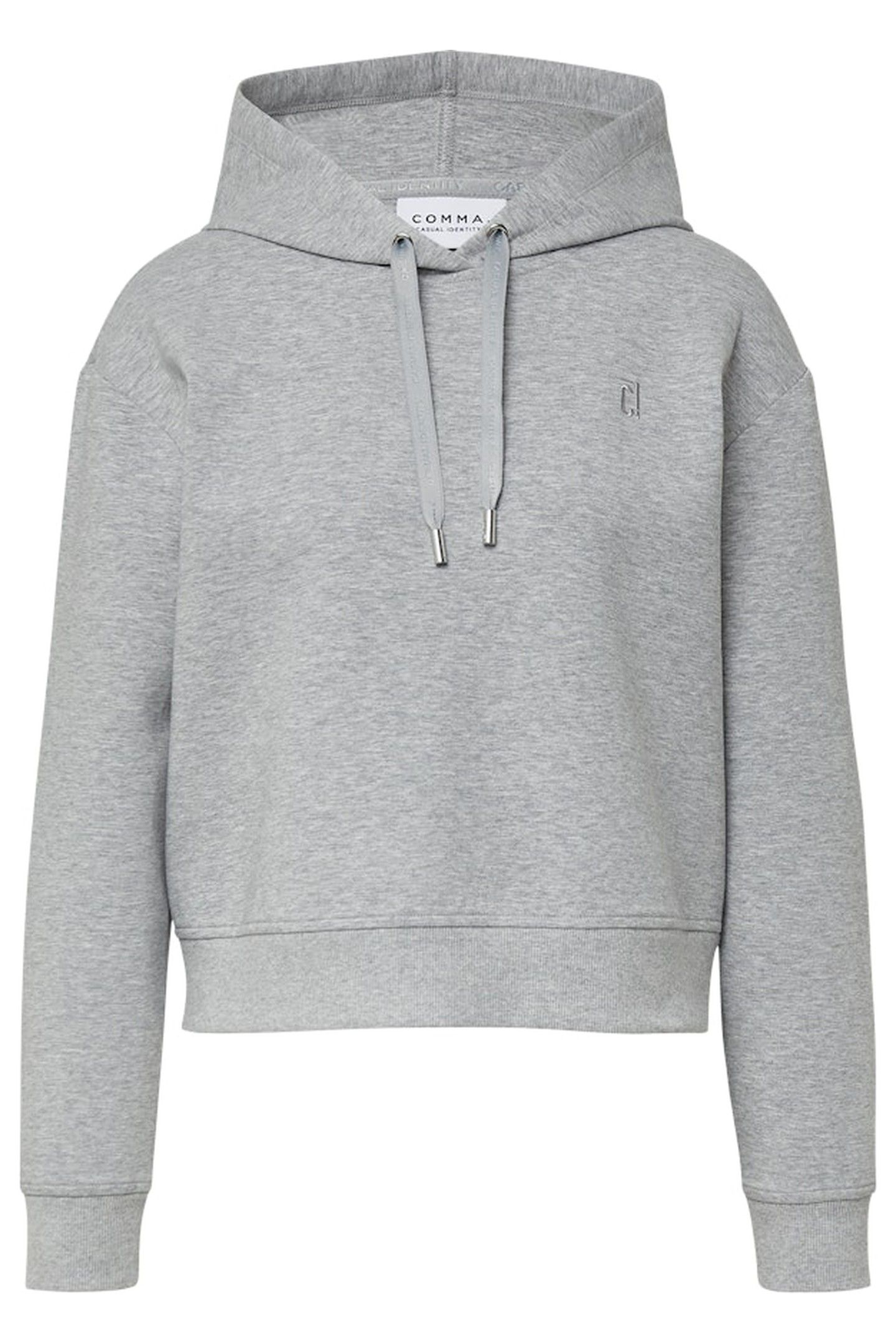 COMMA SWEATSHIRTS GREY/BLACK 4