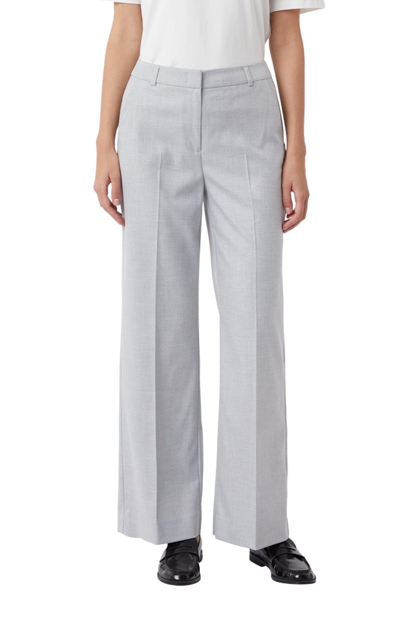 COMMA PANTS LIGHT GREY 1