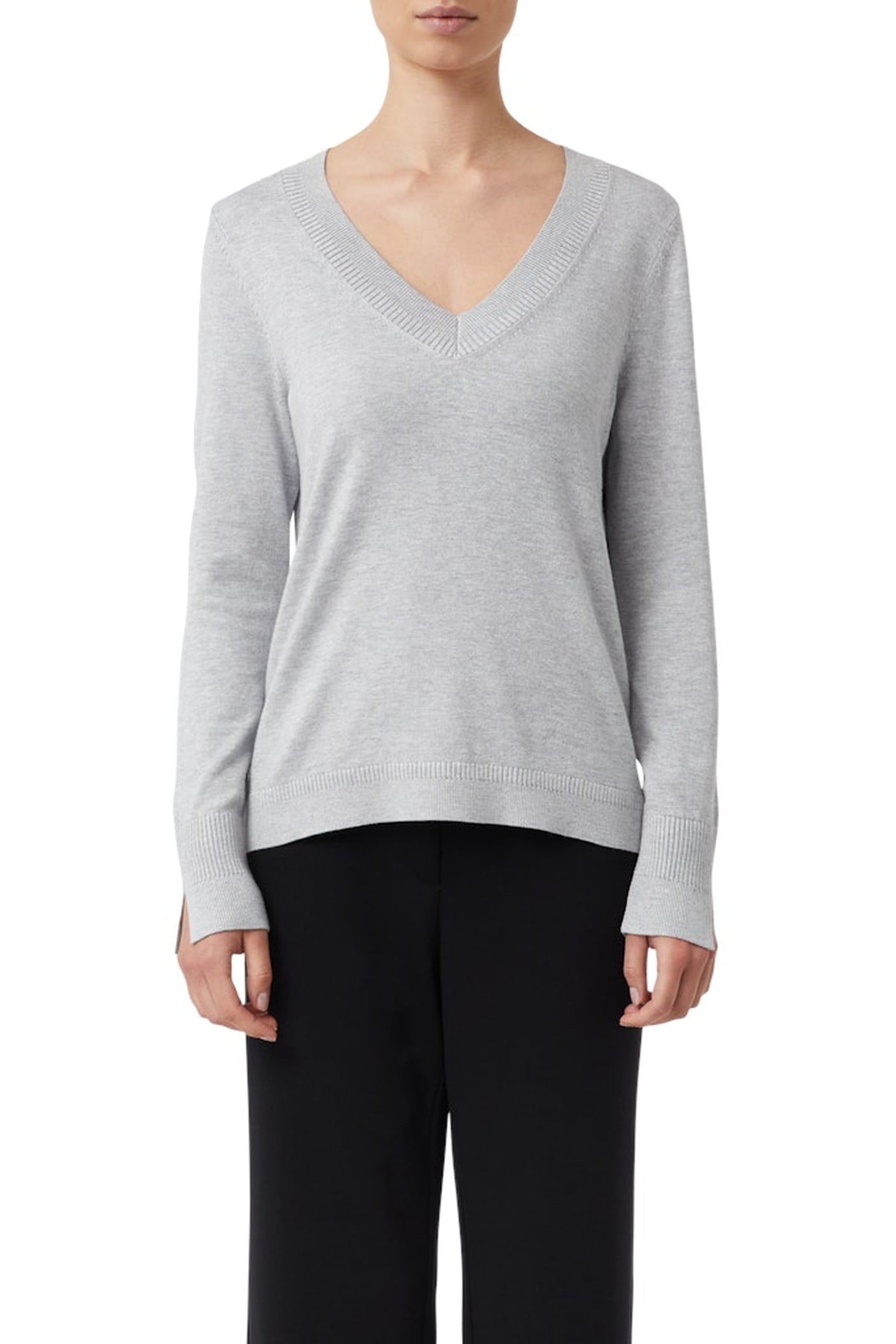 COMMA PULLOVER LIGHT GREY 1