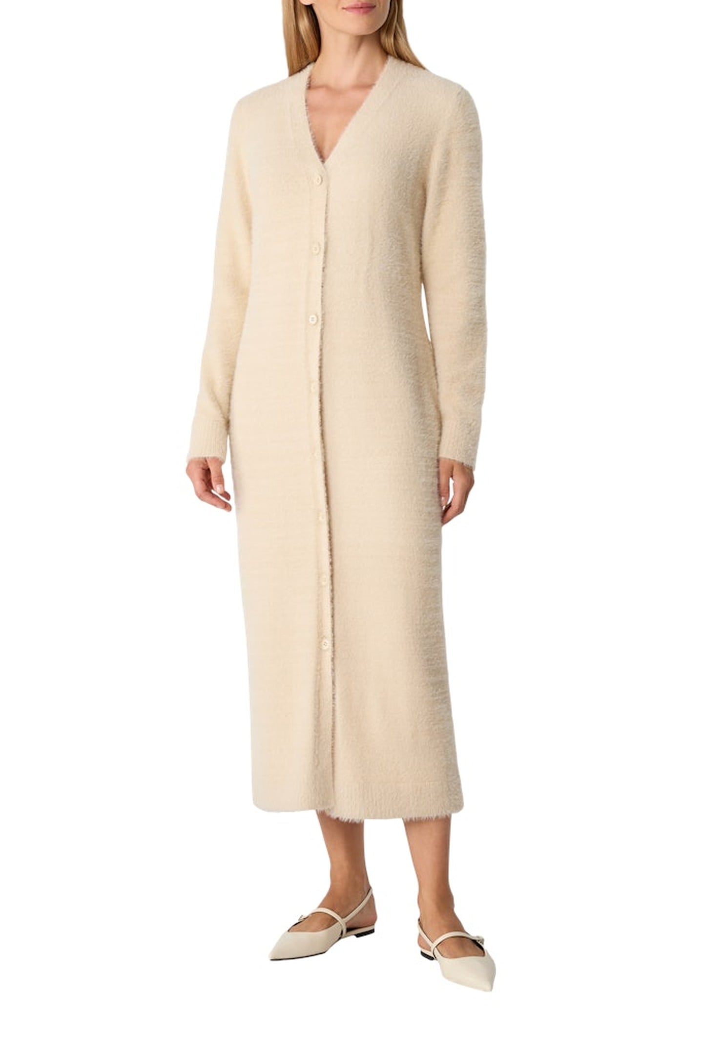 COMMA DRESSES BEIGE 1