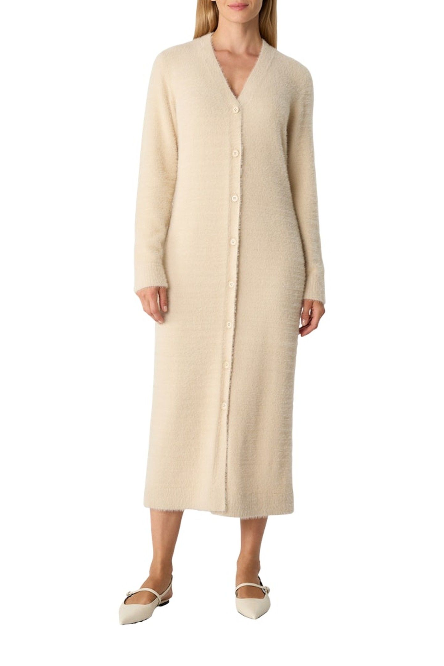 COMMA DRESSES BEIGE 2