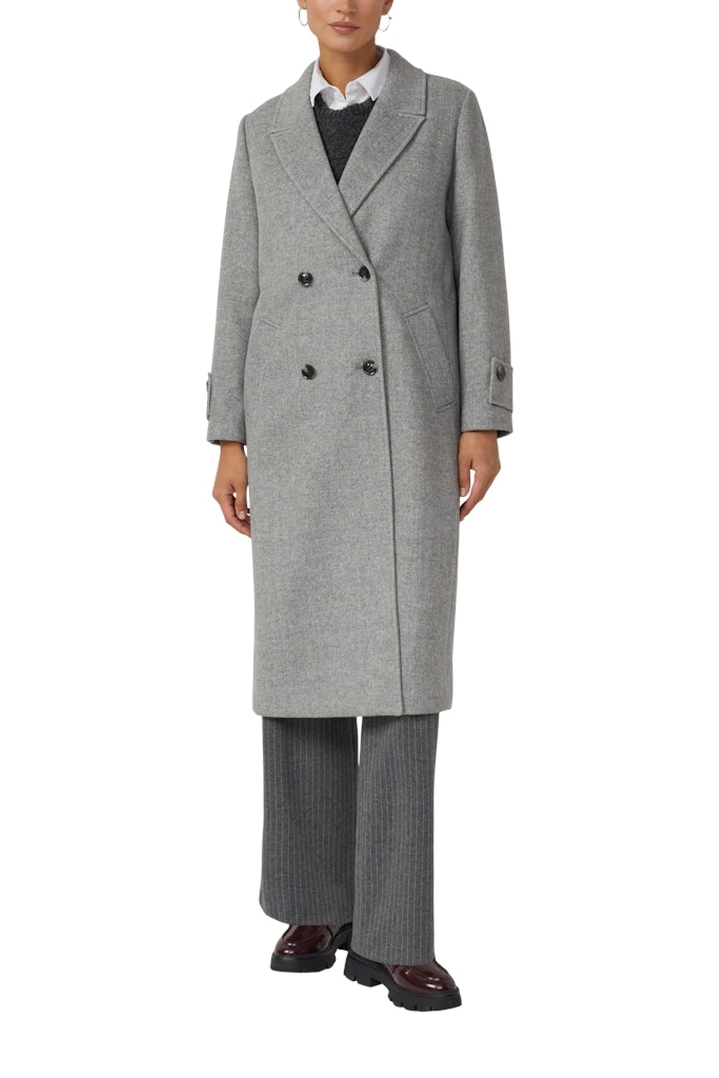 S.OLIVER JACKET OUTDOOR GREY/BLACK 1