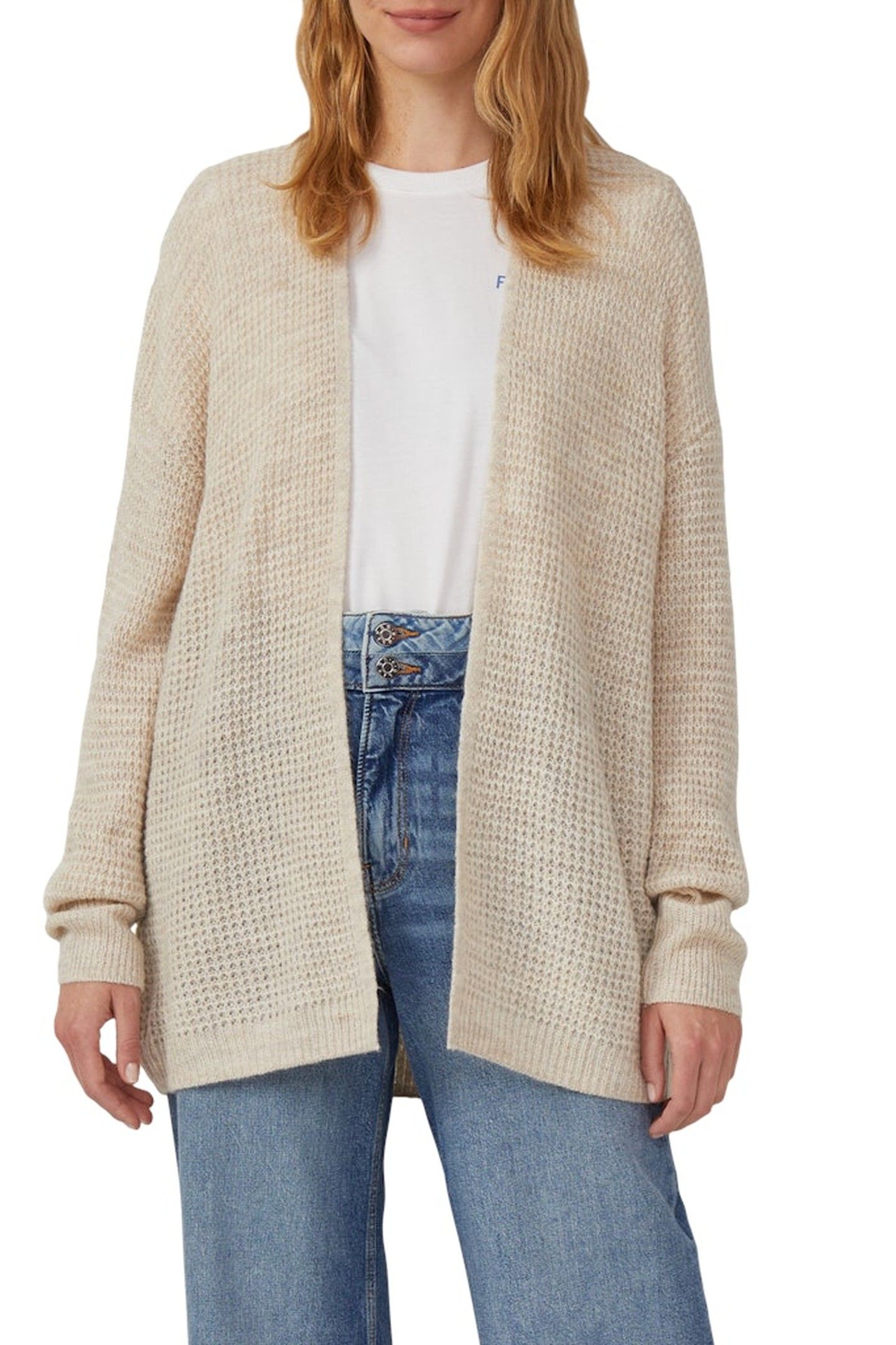 S.OLIVER CARDIGAN BEIGE 1