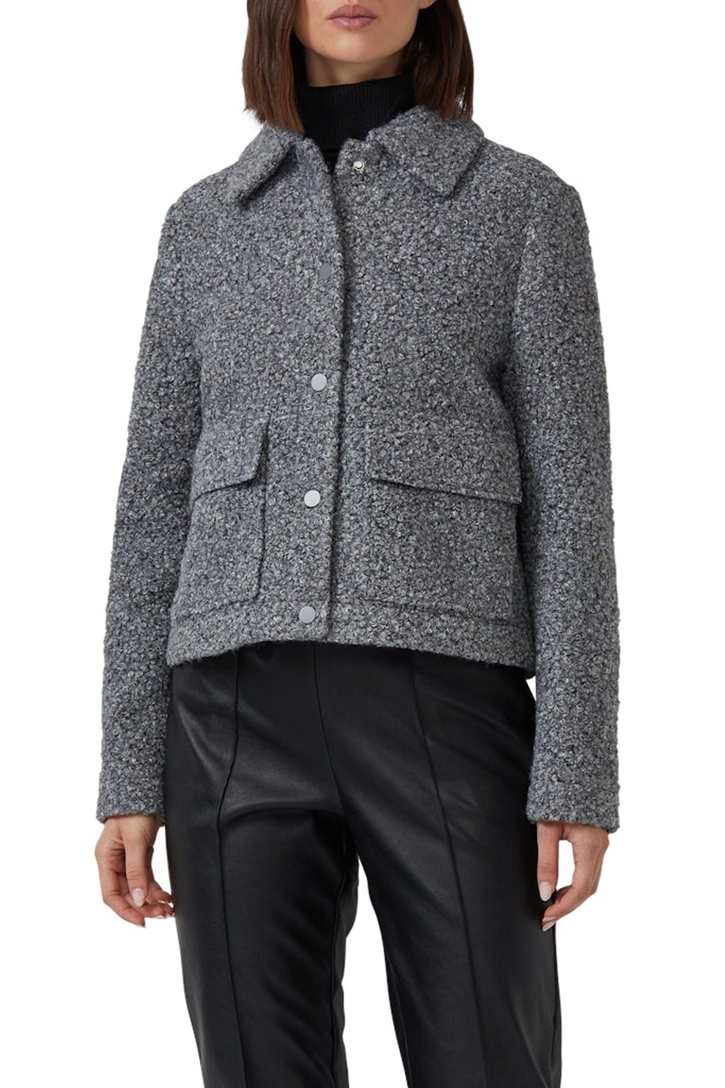 S.OLIVER JACKET INDOOR GREY/BLACK 1