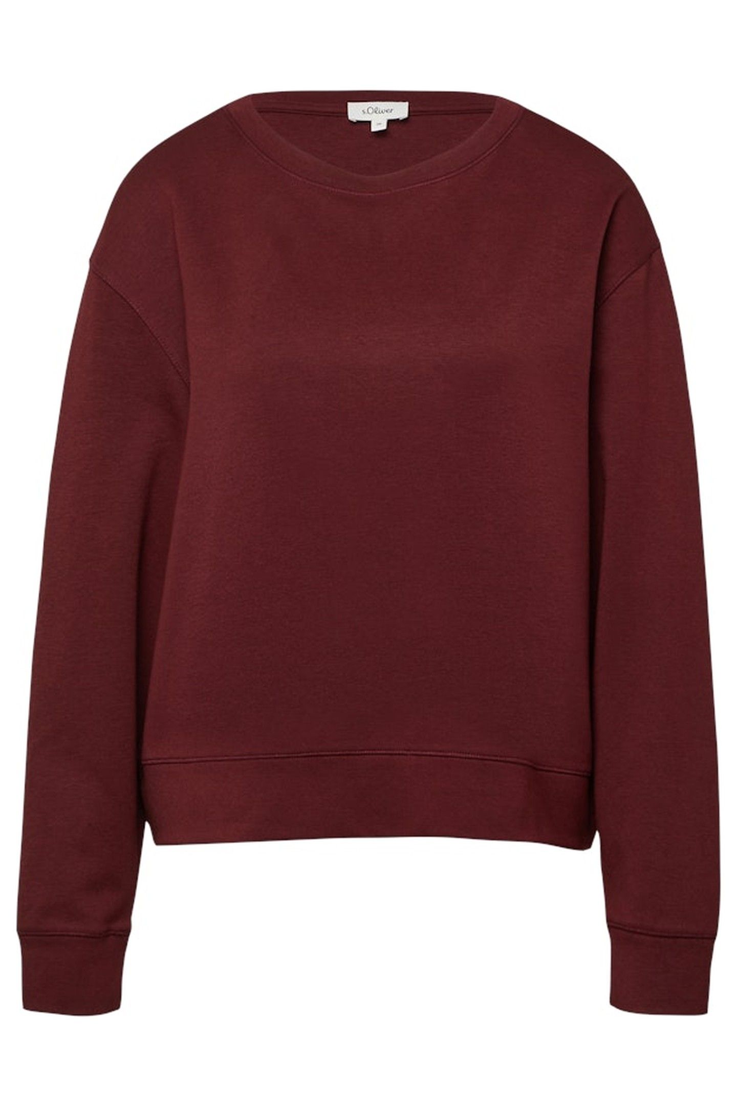 S.OLIVER SWEATSHIRTS BURGUNDY 4