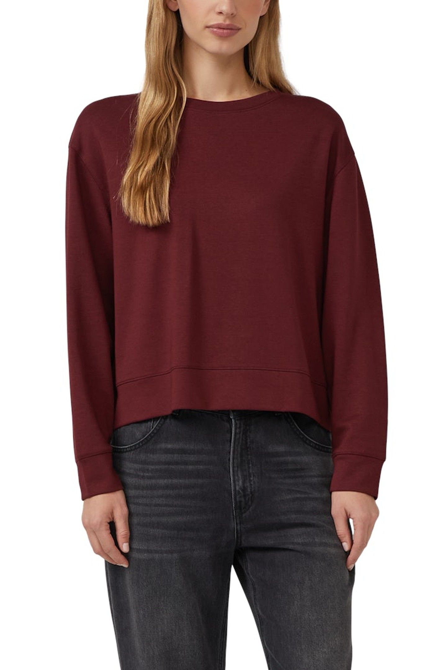 S.OLIVER SWEATSHIRTS BURGUNDY 1