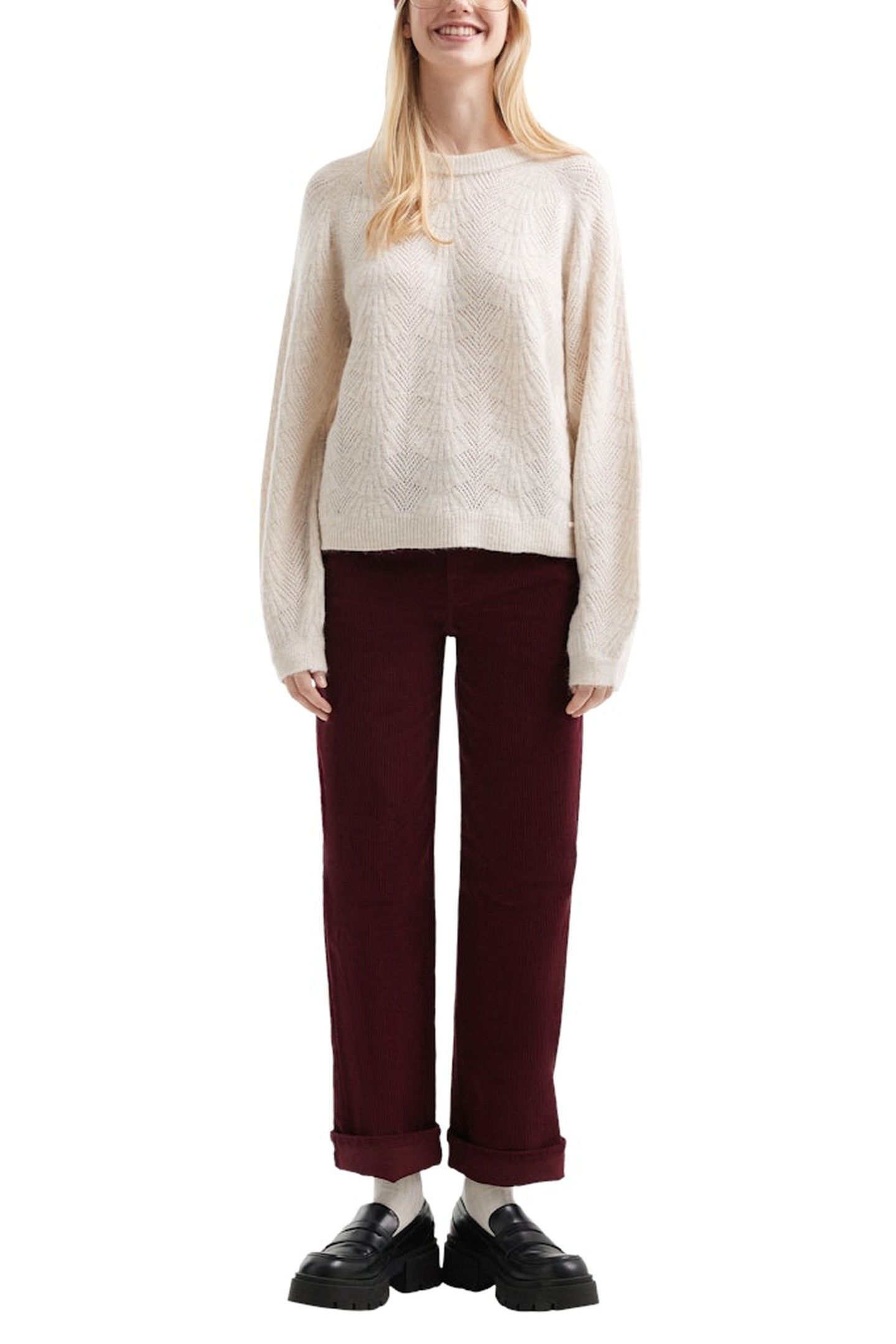 S.OLIVER-QS PULLOVER OFFWHITE 2
