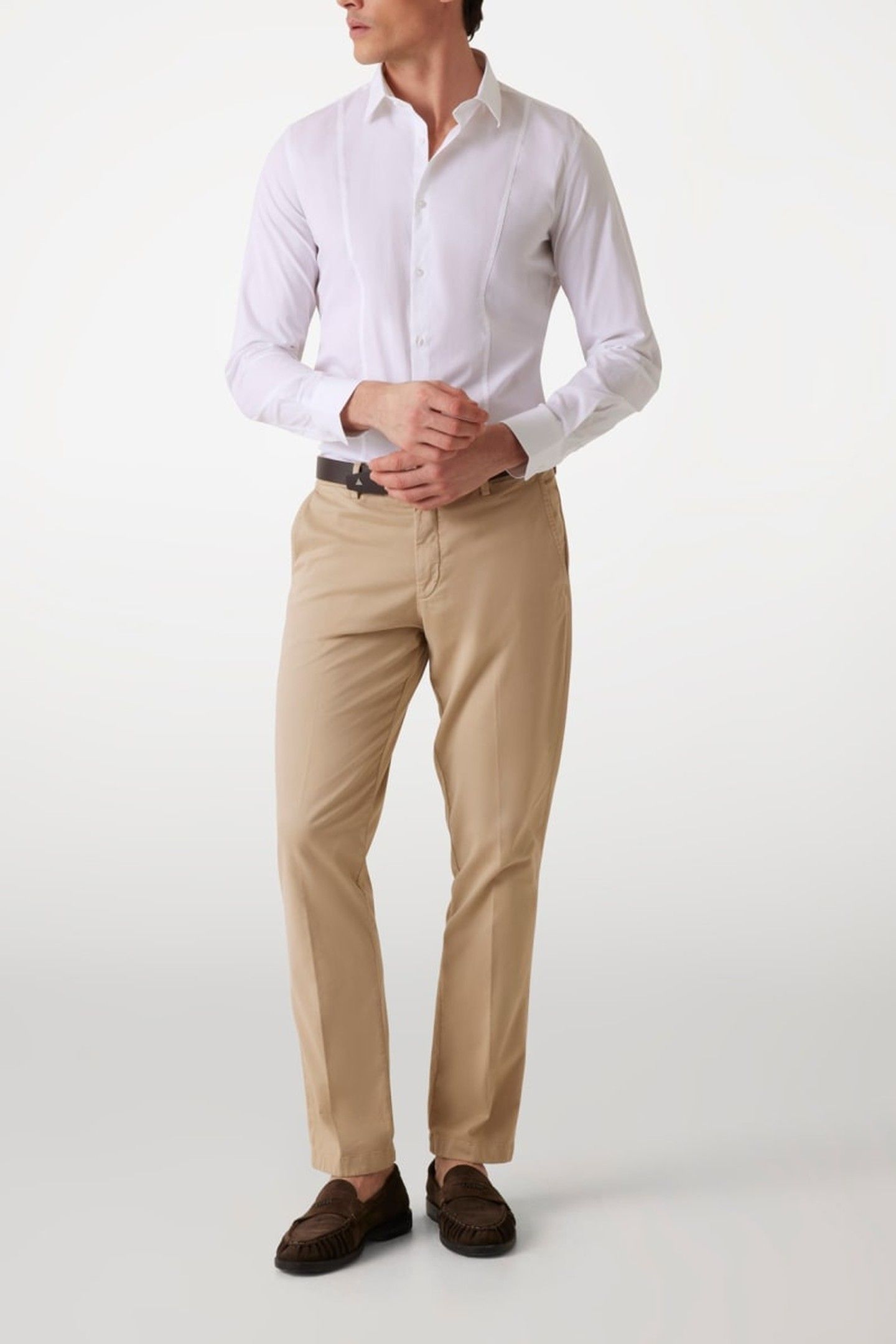 MARCIANO BY GUESS OLIVER IT COLLAR ROU PURE WHITE 3
