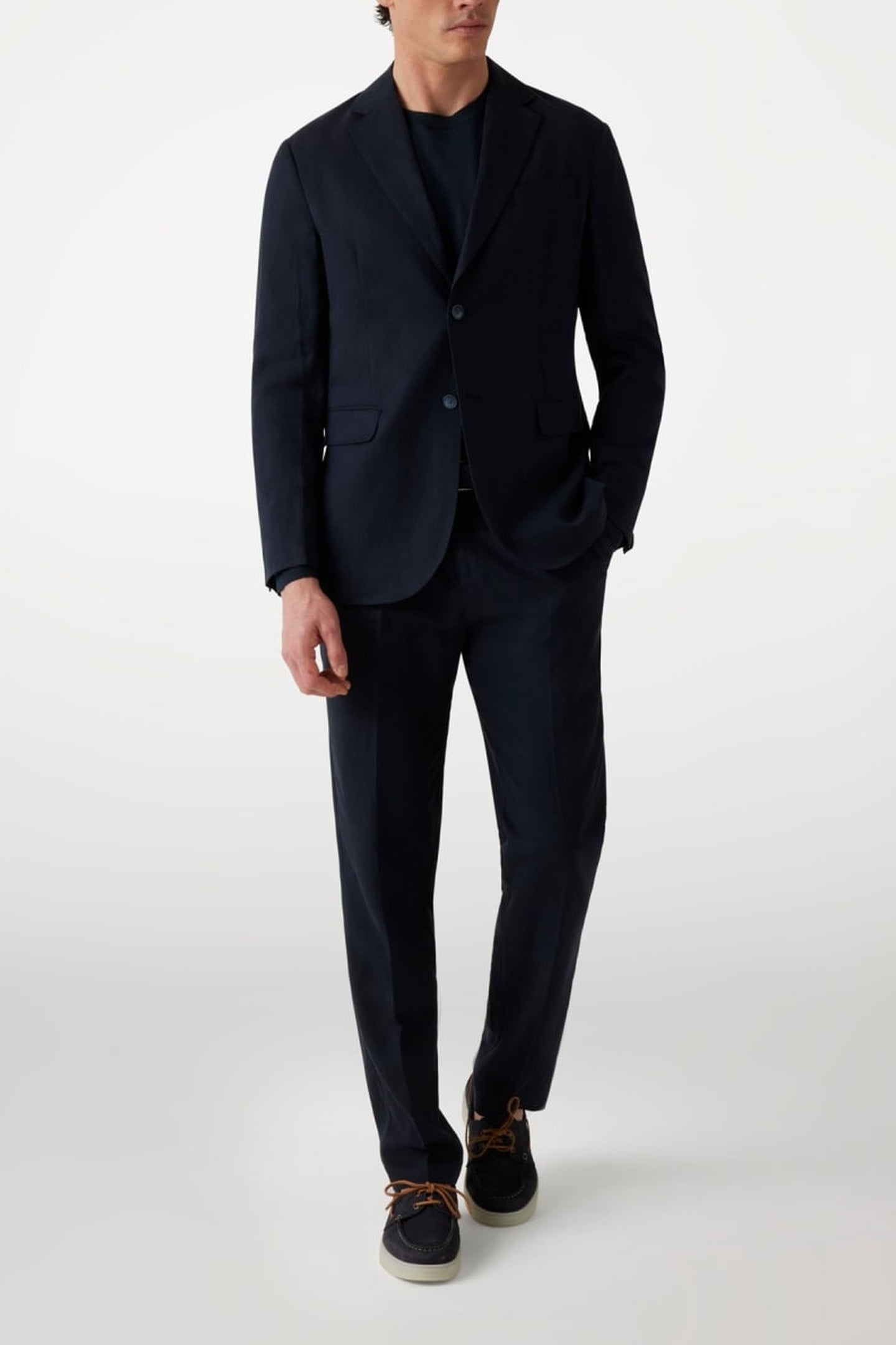 MARCIANO BY GUESS MAX PLEATED REG CHIN NAVY SEA 1