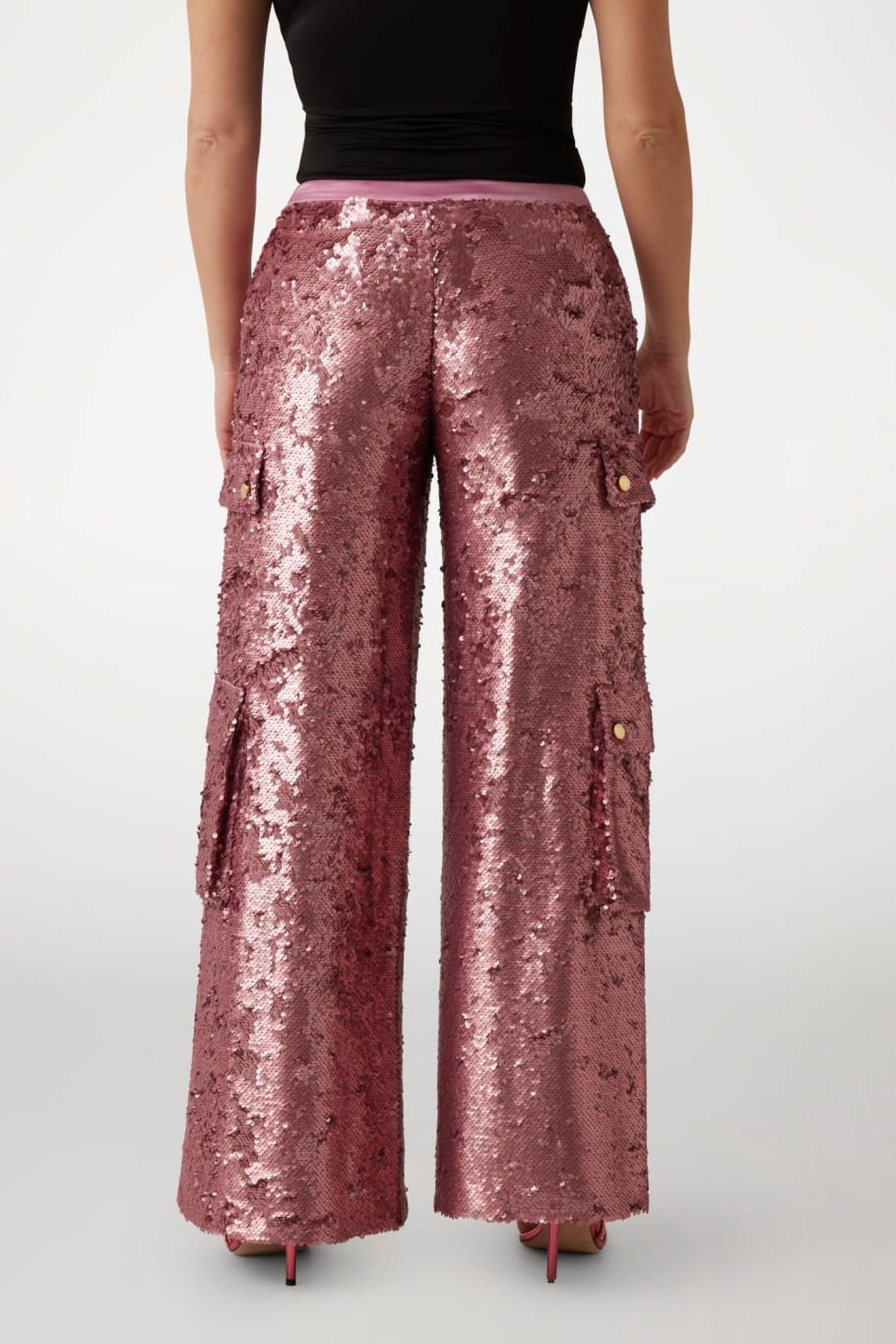 MARCIANO BY GUESS KAIA CARGO PANT FLOWERING PEONY SEQU 3
