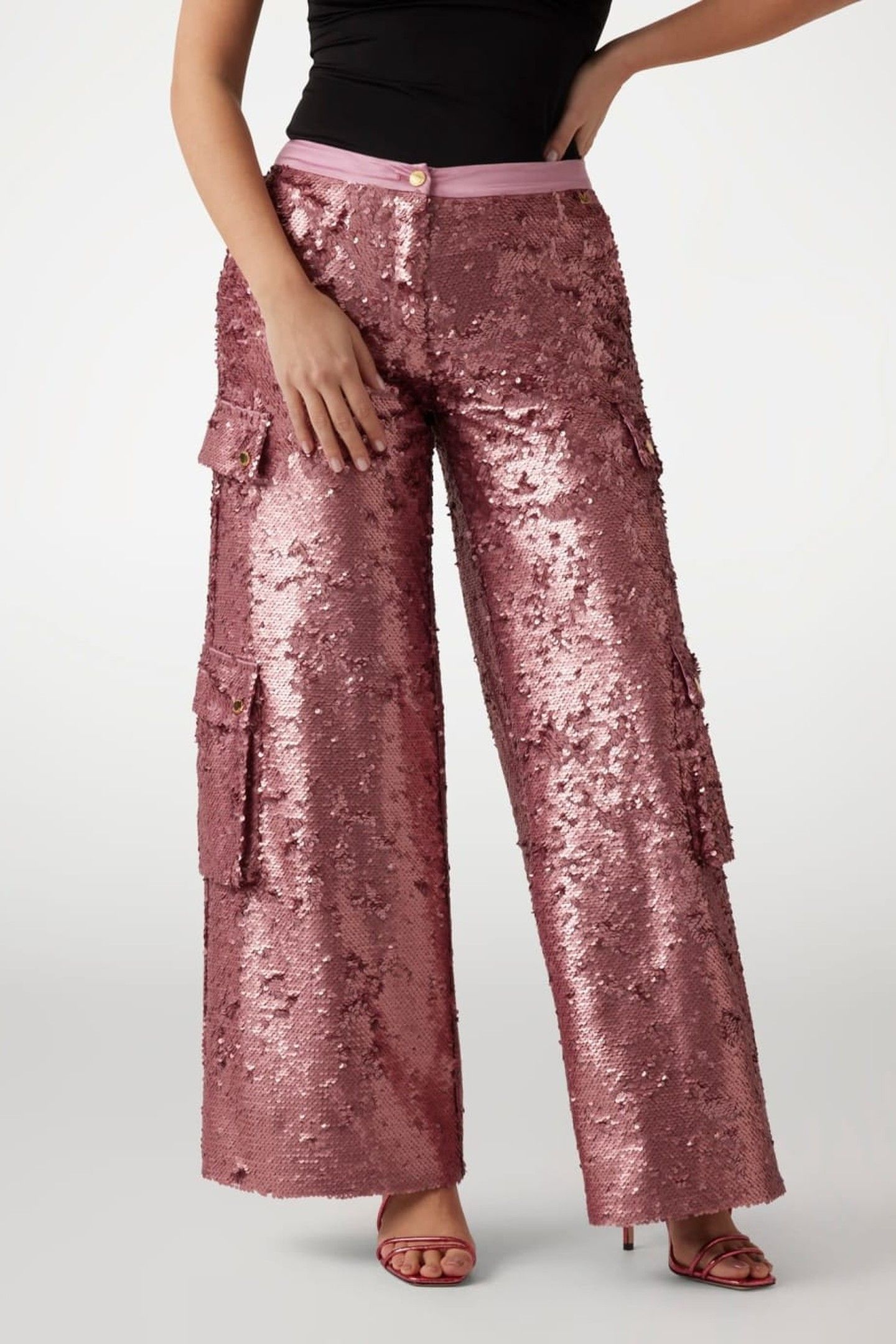 MARCIANO BY GUESS KAIA CARGO PANT FLOWERING PEONY SEQU 2
