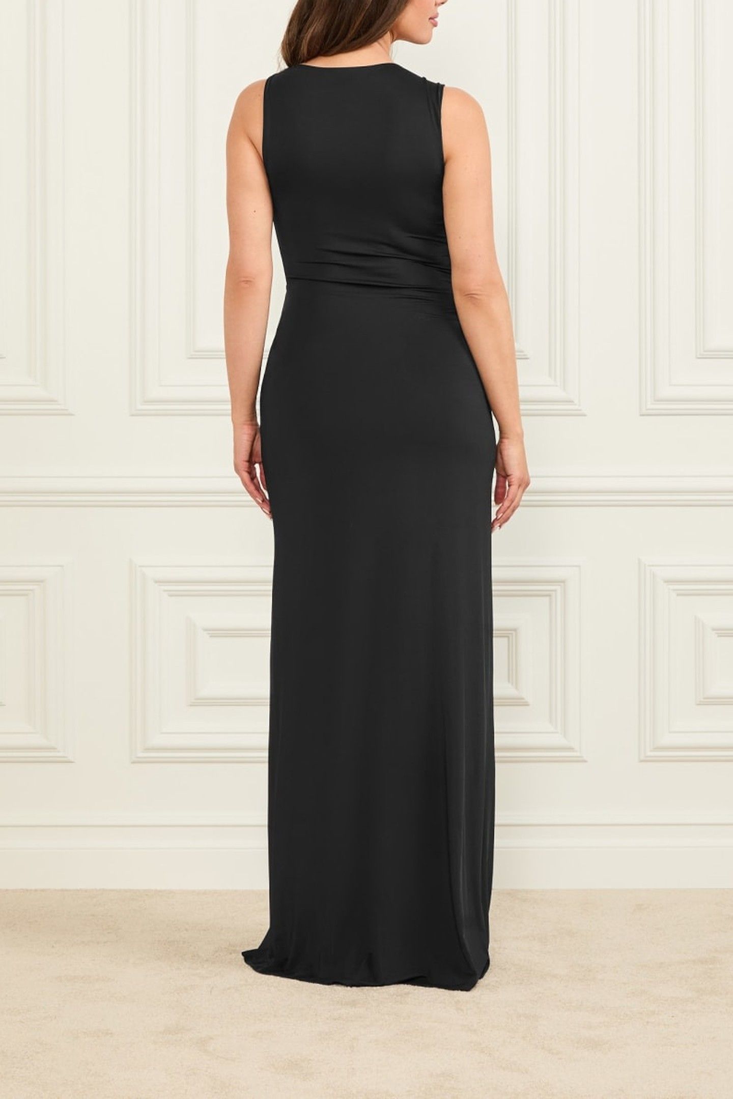 MARCIANO BY GUESS ALVA KNOT DRESS JET BLACK A996 6