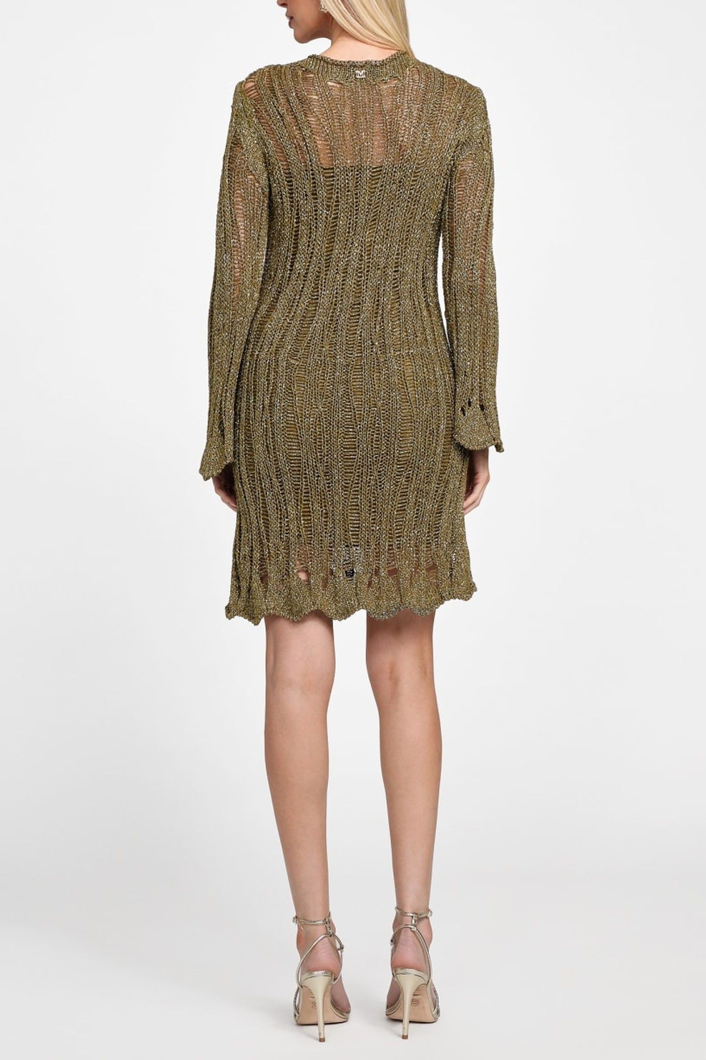 MARCIANO BY GUESS LUCKY LS FLARE MINI ARMY OLIVE + GOLD LU 6