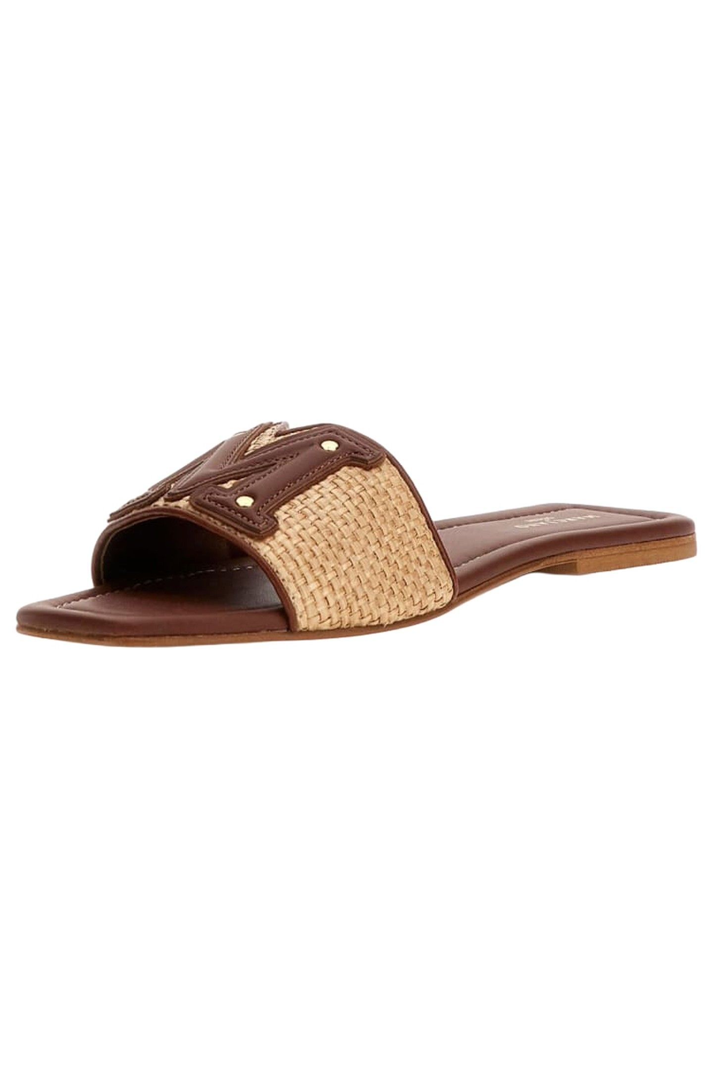 MARCIANO BY GUESS RAMADA RAFIA SLIDE NATURAL 3