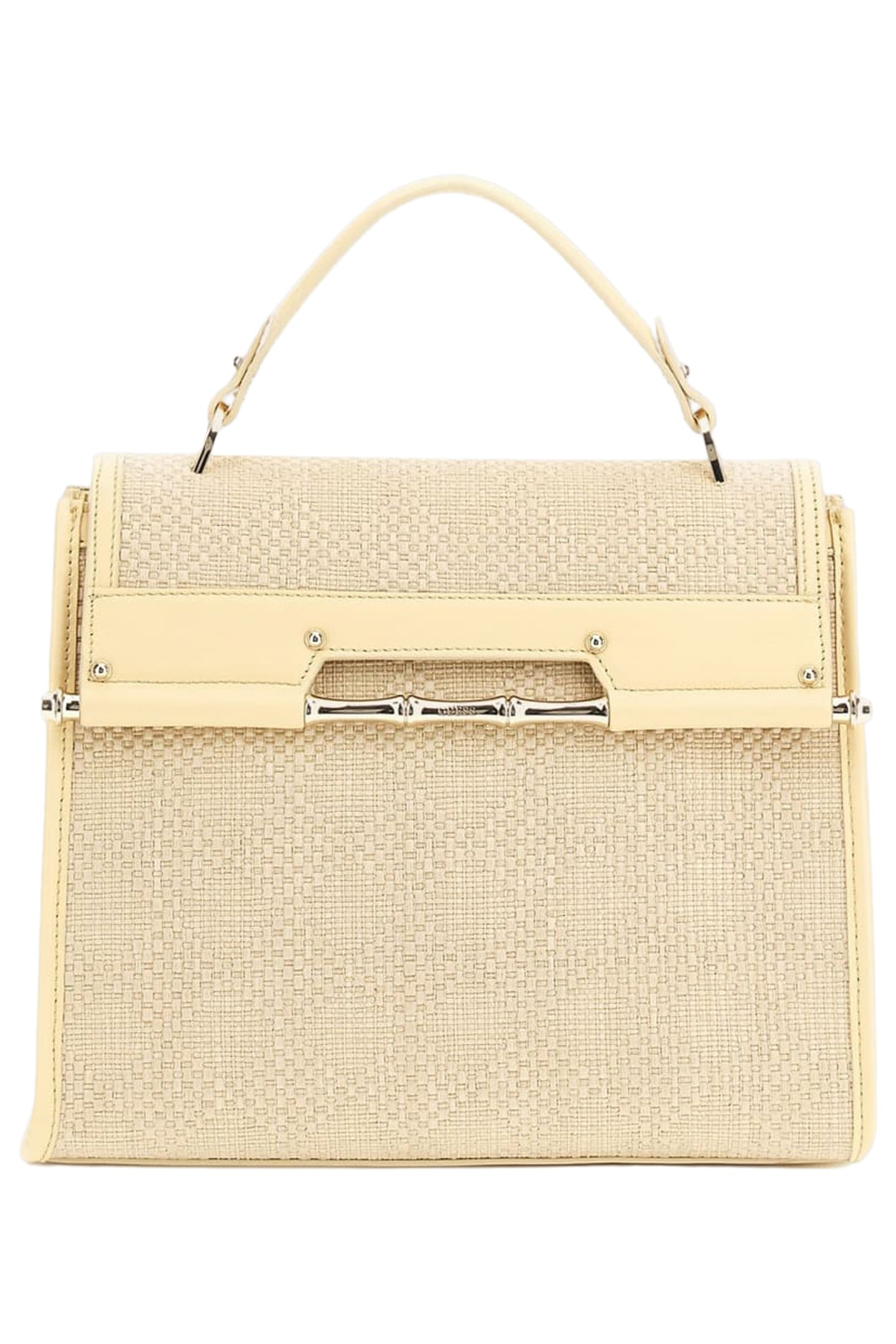 MARCIANO BY GUESS IRIS TOP HANDLE FLAP ECRU' 1