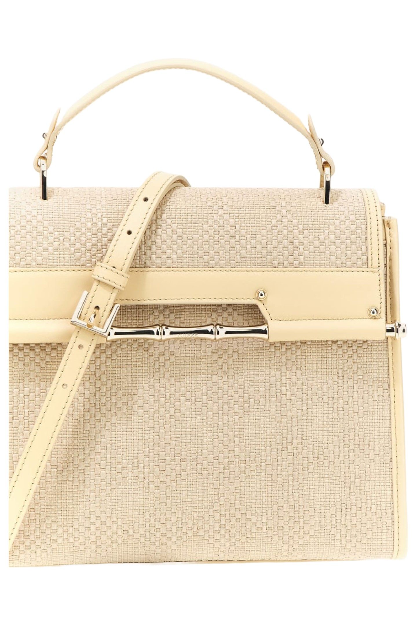 MARCIANO BY GUESS IRIS TOP HANDLE FLAP ECRU' 5