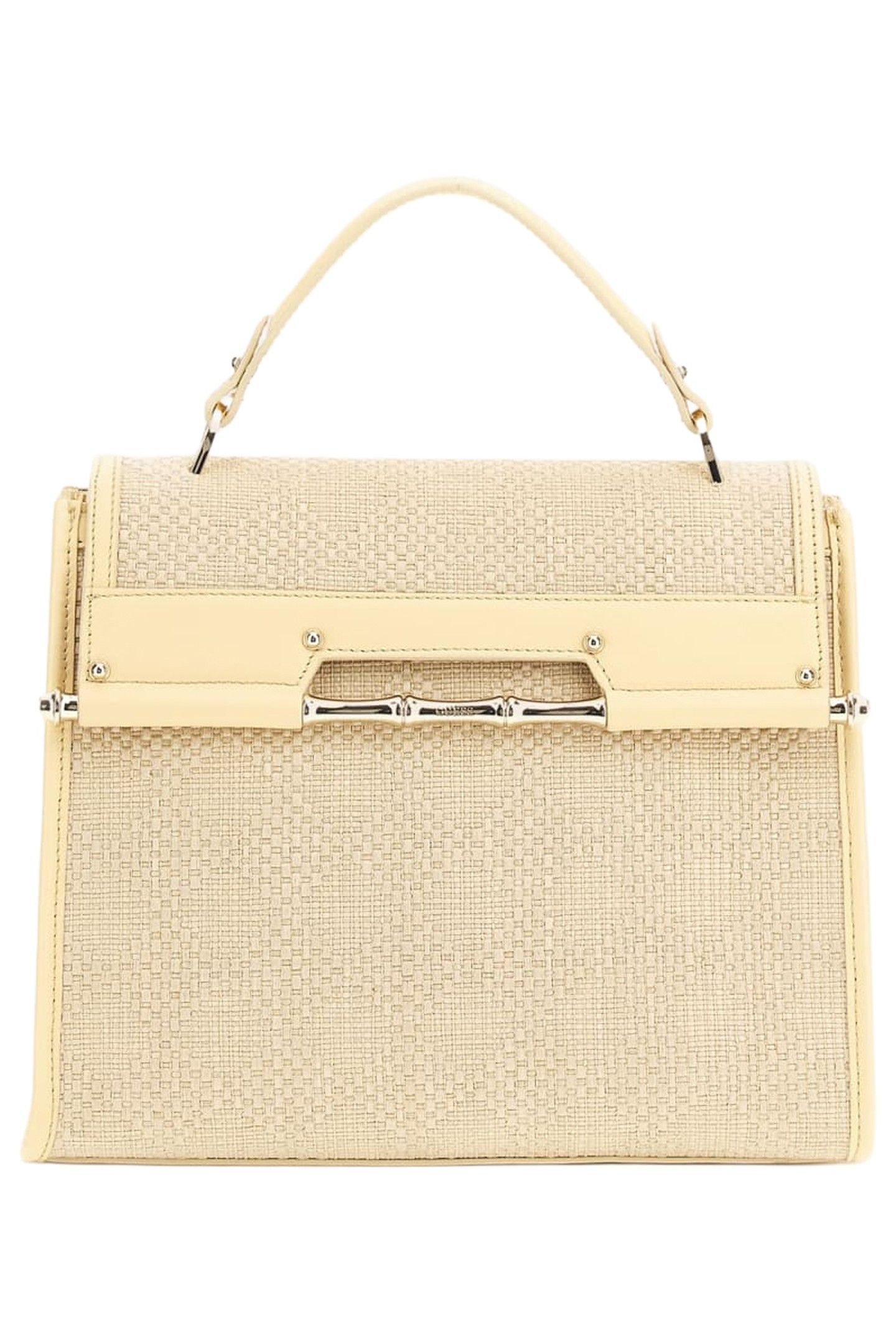 MARCIANO BY GUESS IRIS TOP HANDLE FLAP ECRU' 6