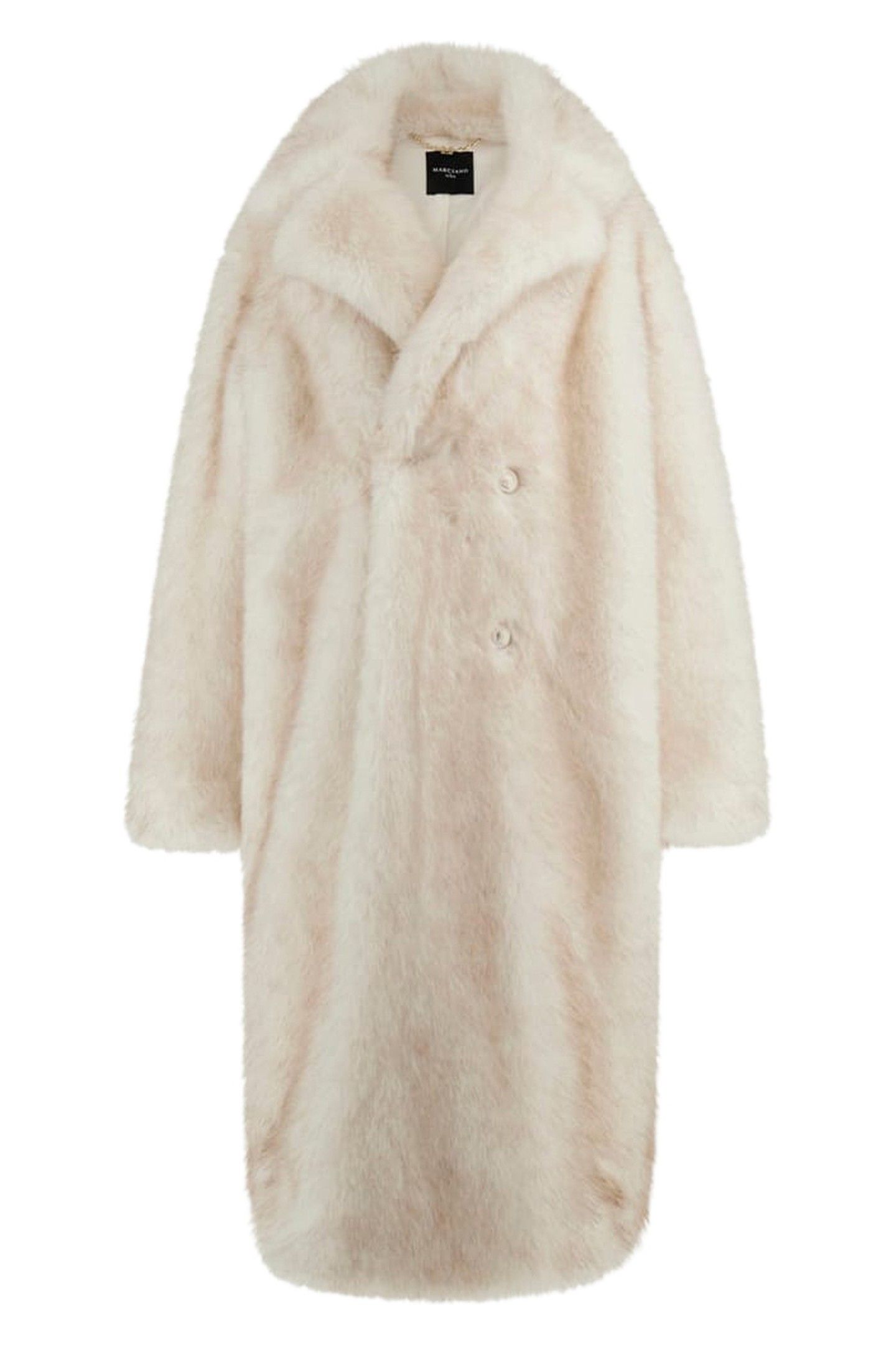 MARCIANO BY GUESS AUDREY LONG COAT MACADAMIA MULTI 4