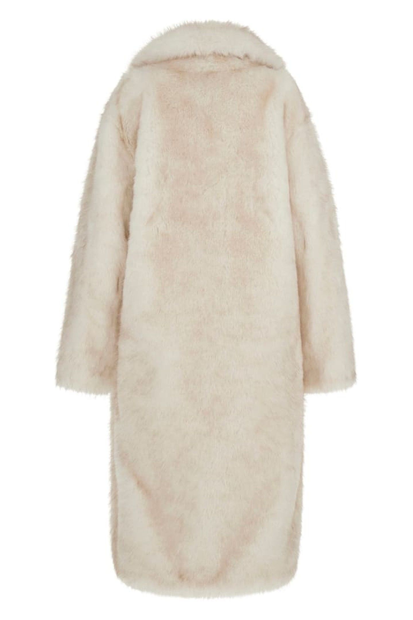 MARCIANO BY GUESS AUDREY LONG COAT MACADAMIA MULTI 5