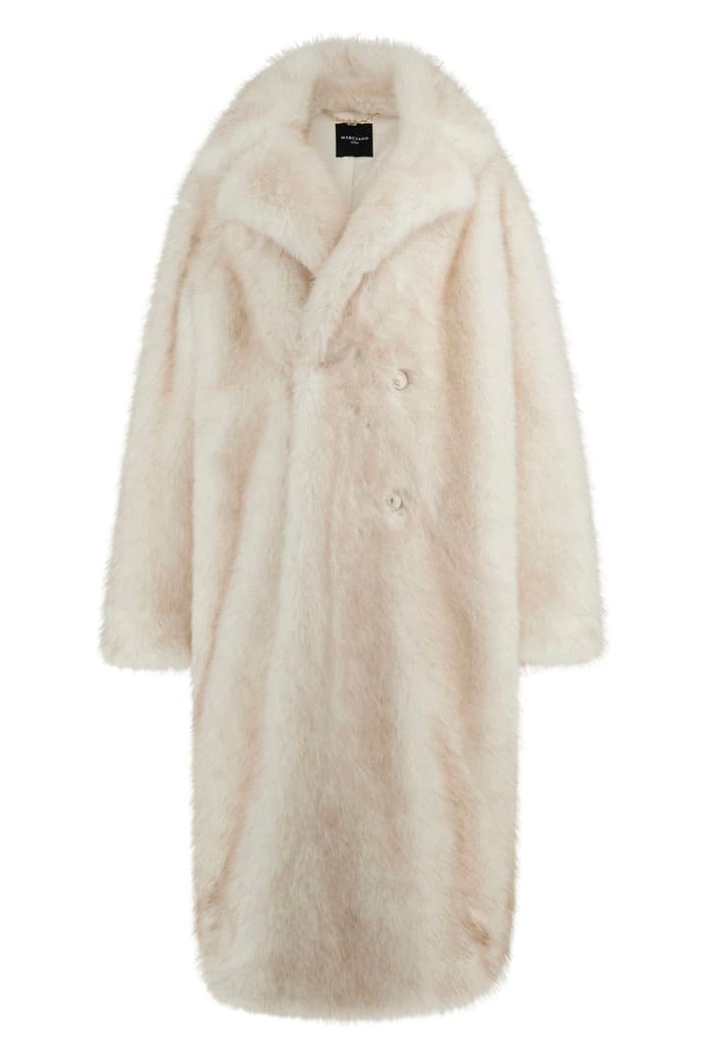 MARCIANO BY GUESS AUDREY LONG COAT MACADAMIA MULTI 6