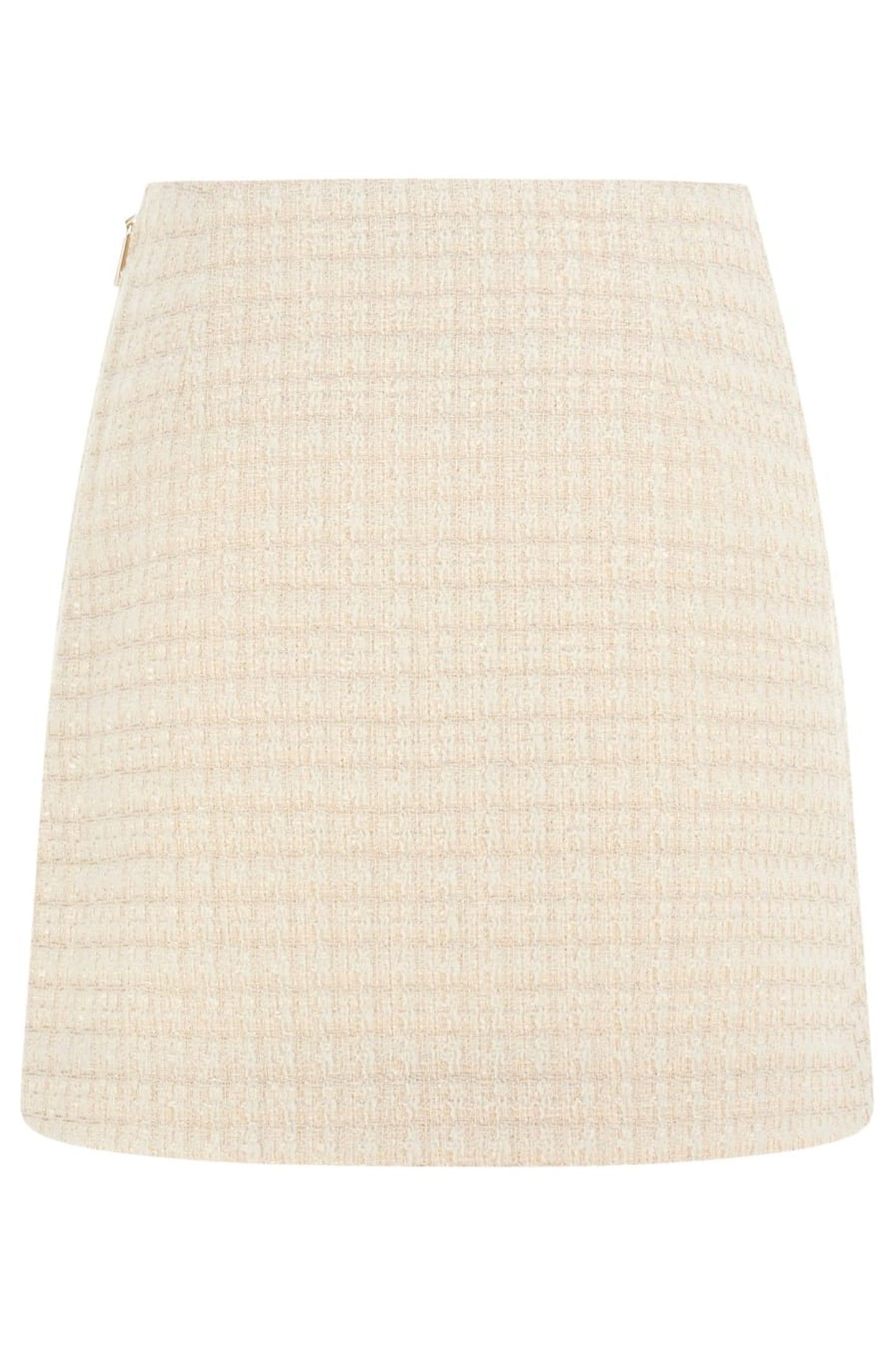 GUESS ECO DAPHNEE MINI FLAP SK CREAM TWEED COMBO 10