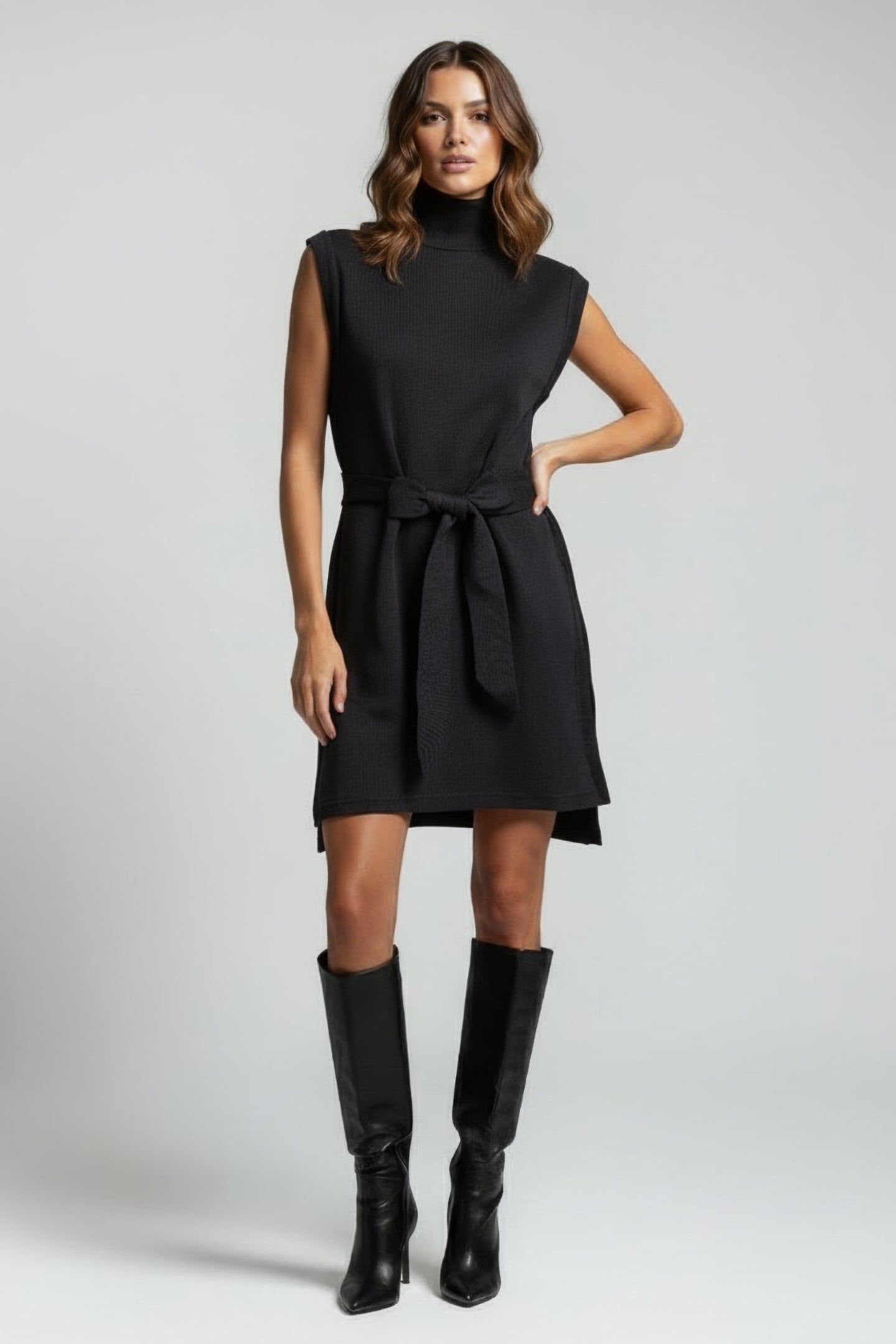 CHALKALF KNIT BLACK 1