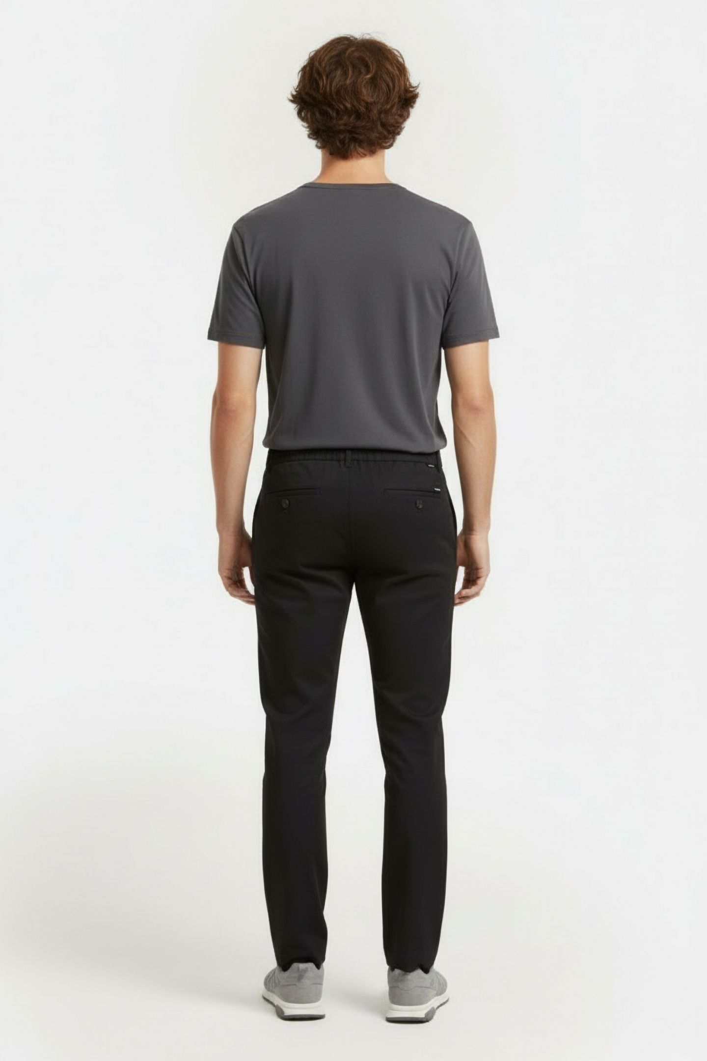 TERALF PANTS DARK GREY MELANGE 2