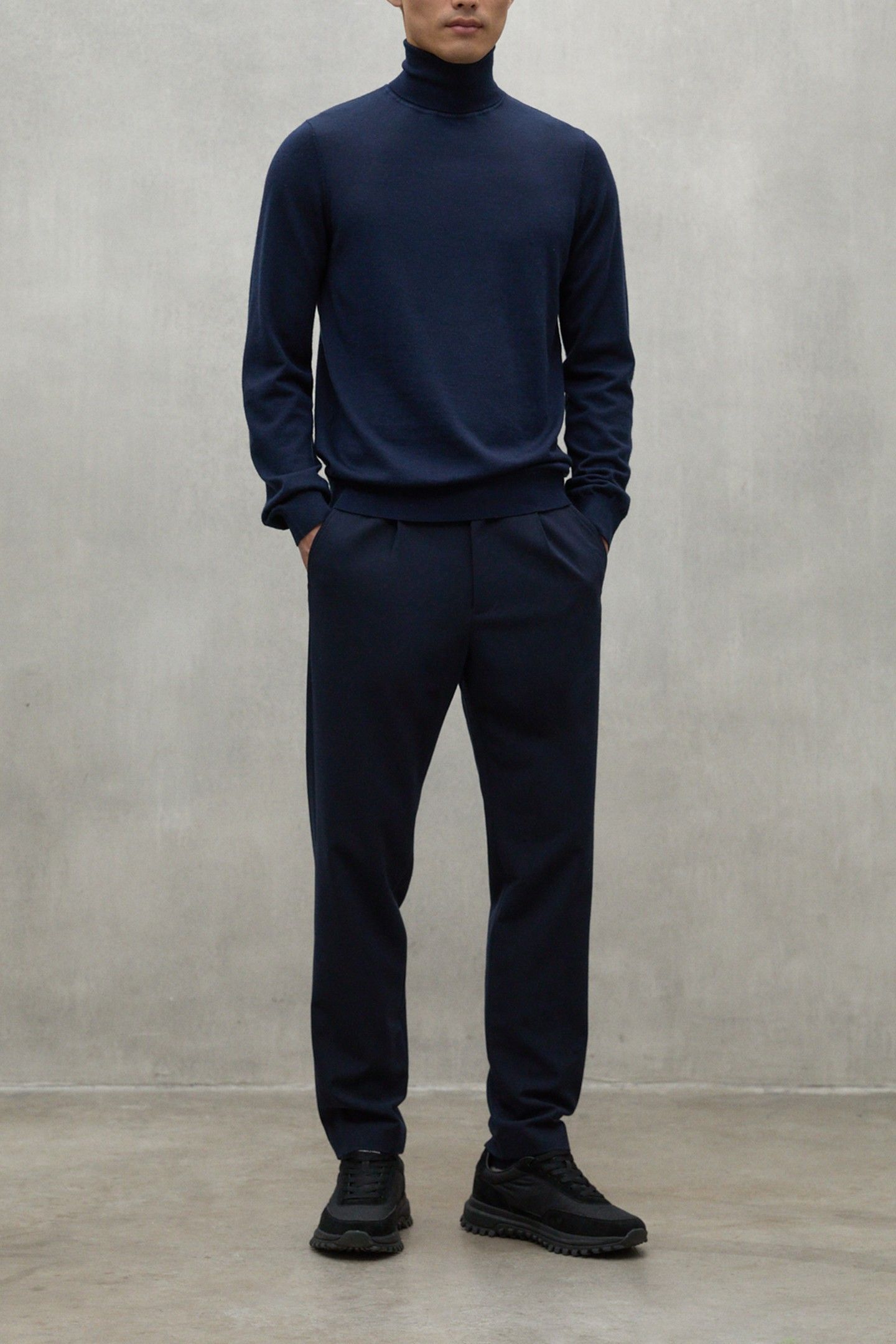 SAUCOALF KNIT DEEP NAVY 1