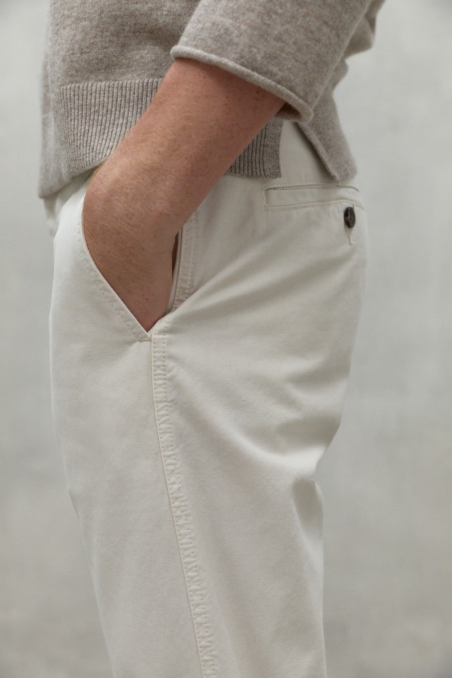 ARASALF PANTS WASHED STONE 8