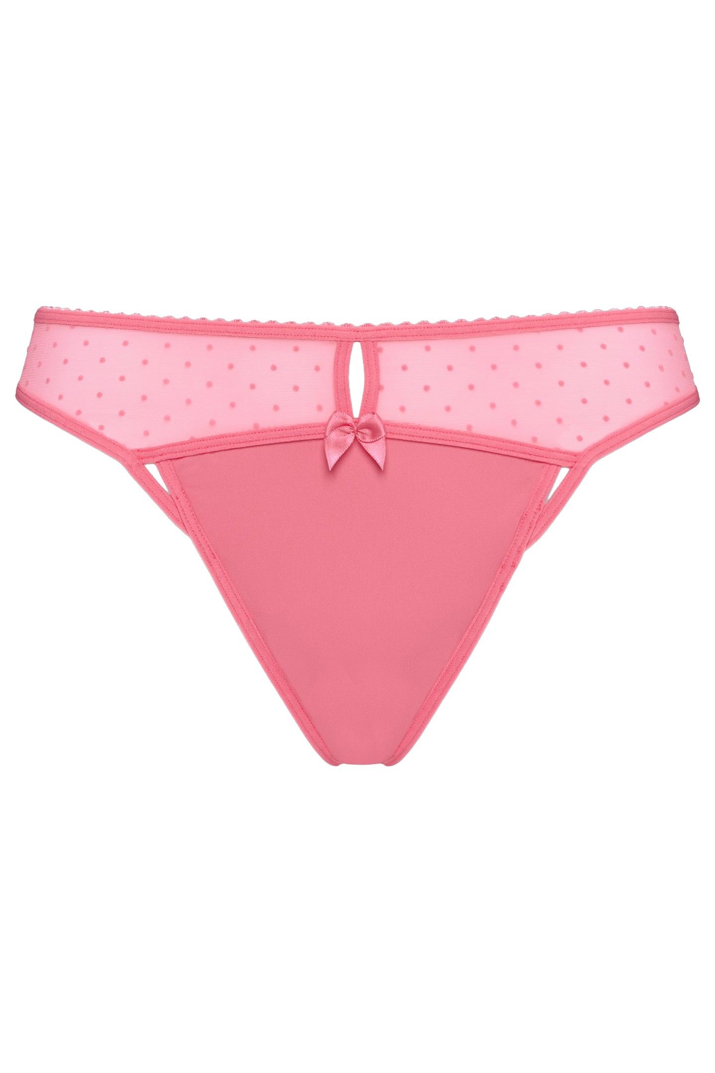 PEEKABOO PINK LEMONADE THONG 4