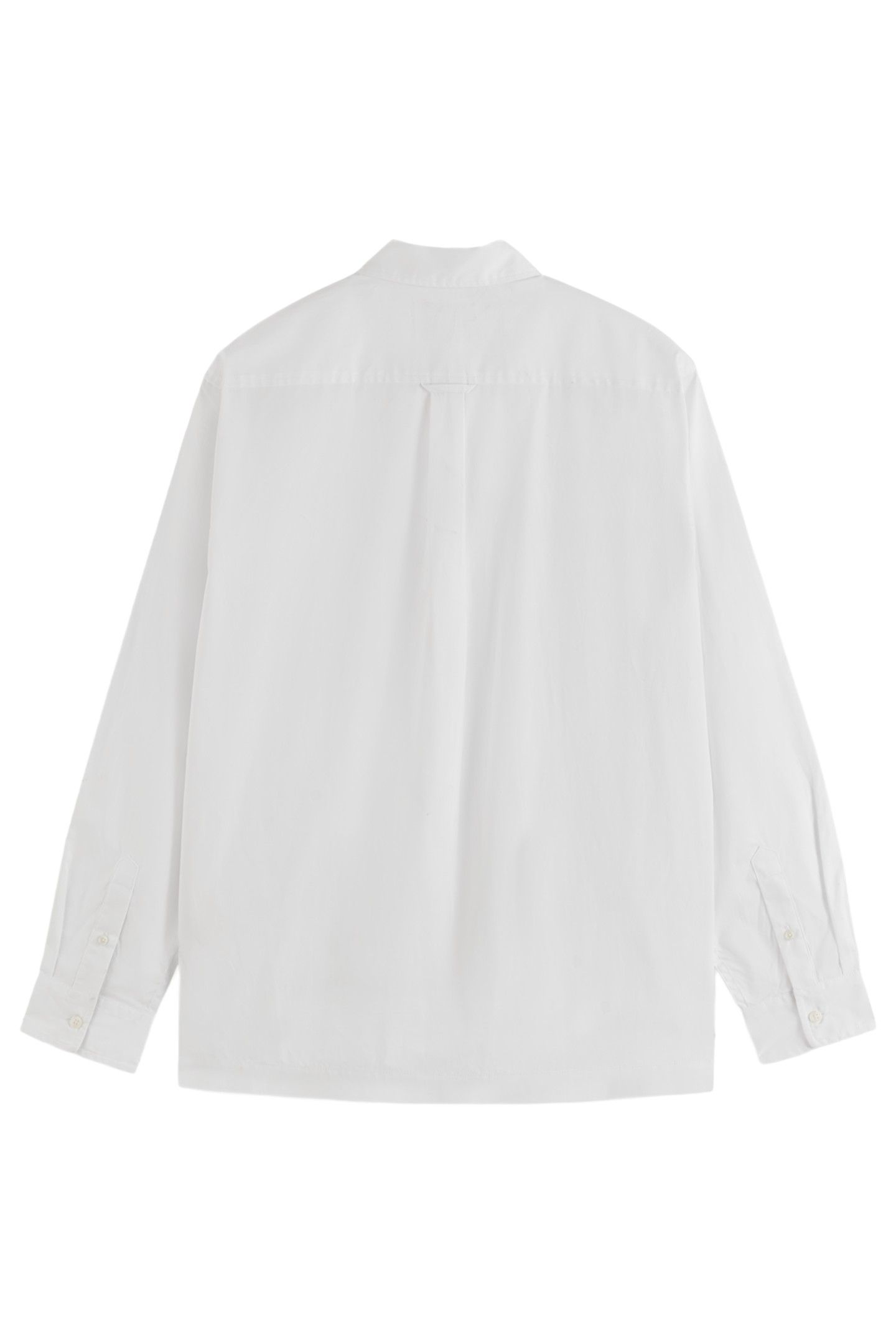 CORE - THE FREE SPIRIT PEACE BIRD POPLIN SHIRT WHITE 2