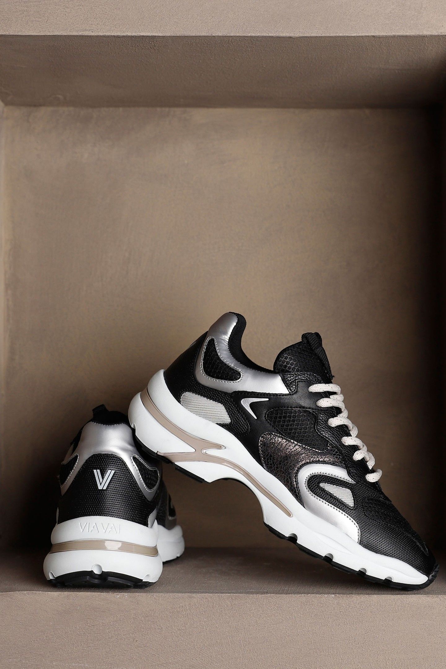 VESPER DUE SNEAKERS BLACK 2