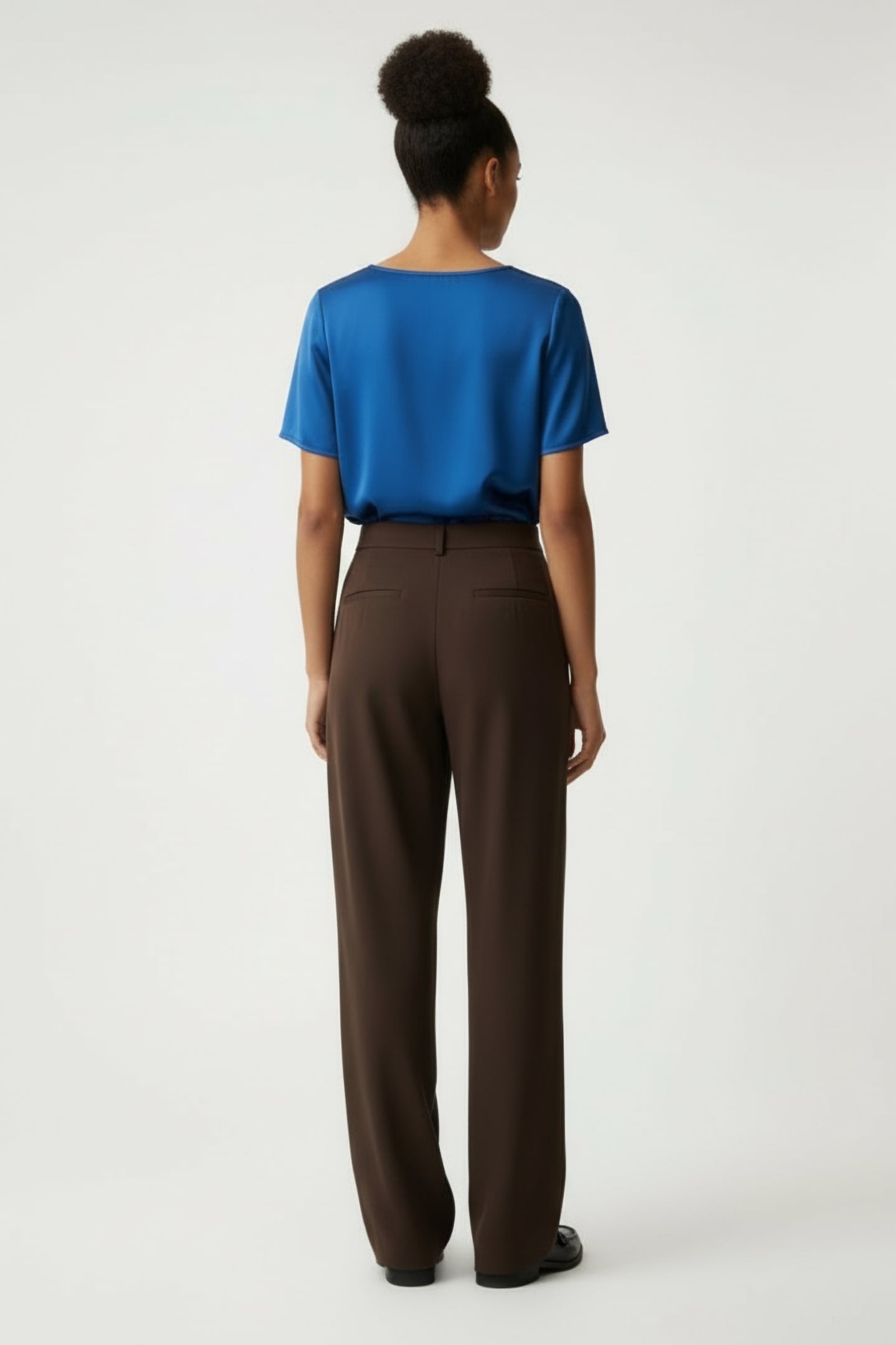 T-SHIRT SILK BLUE 2