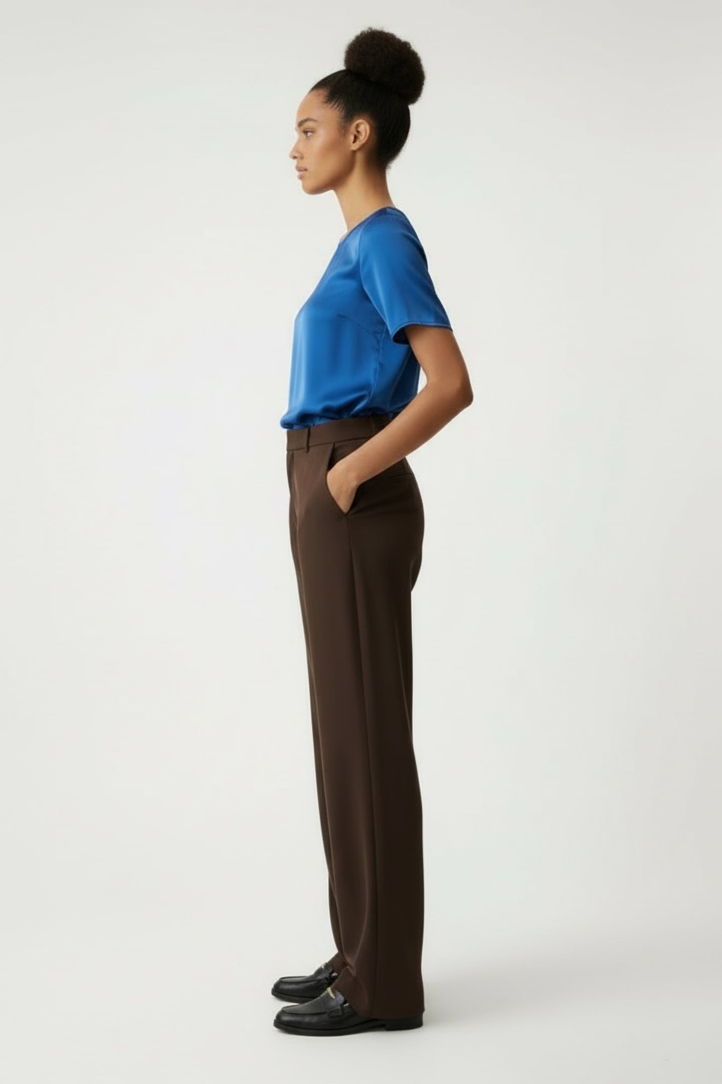 T-SHIRT SILK BLUE 3