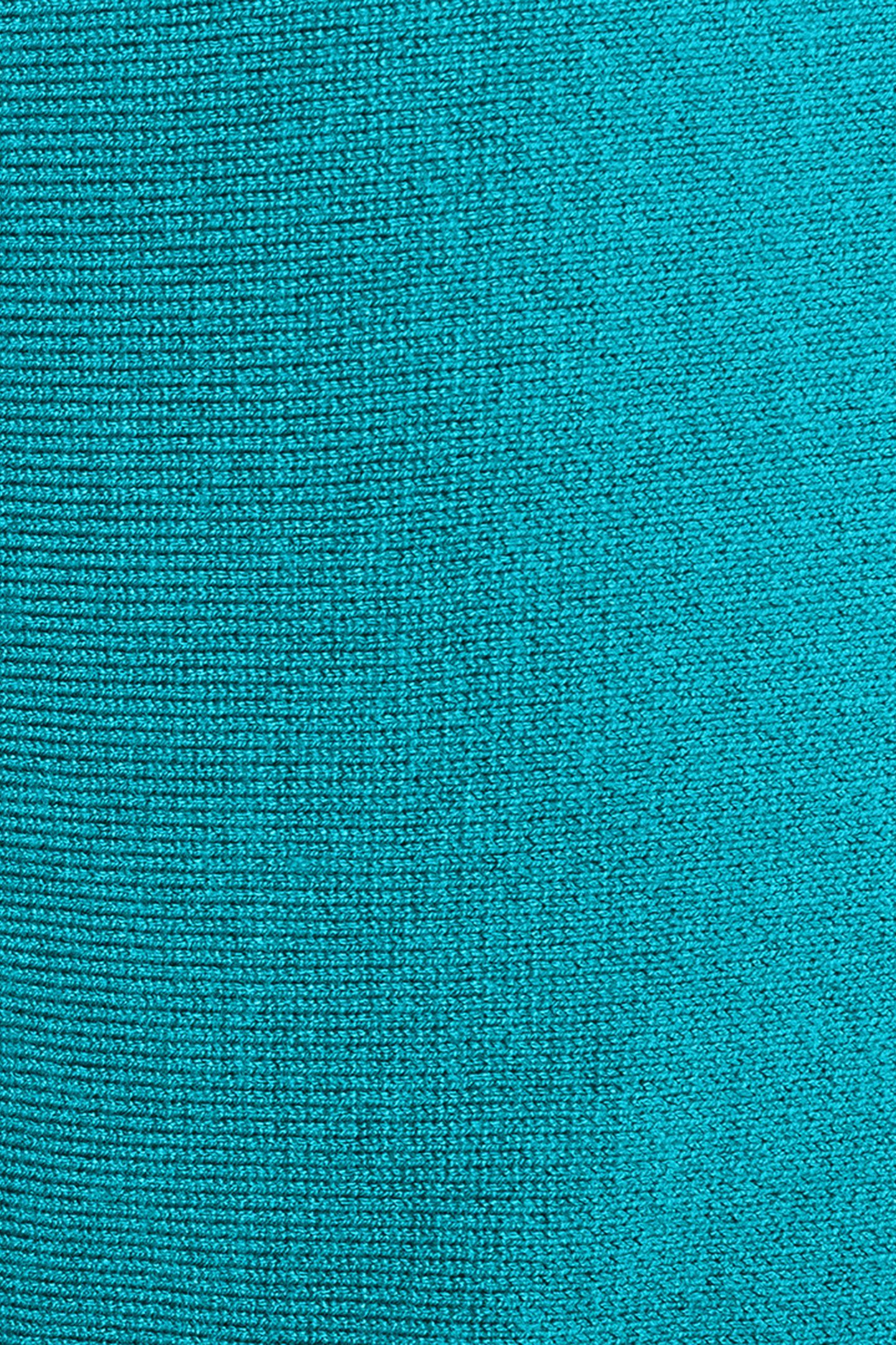 SWEATER BATWING BUTTONED CUFF PEACOCK BLUE 3