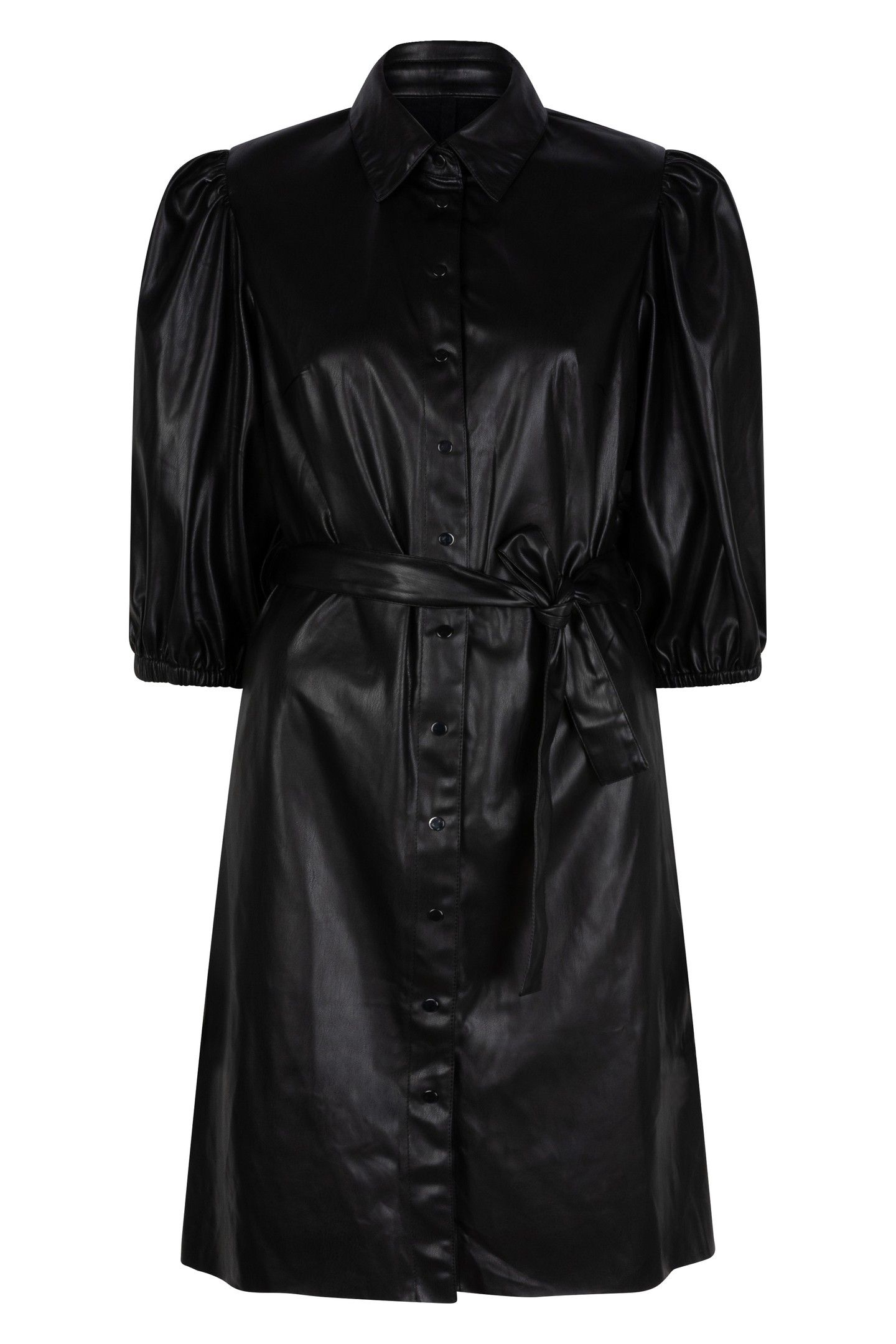 DRESS SHORT PU BLACK 5