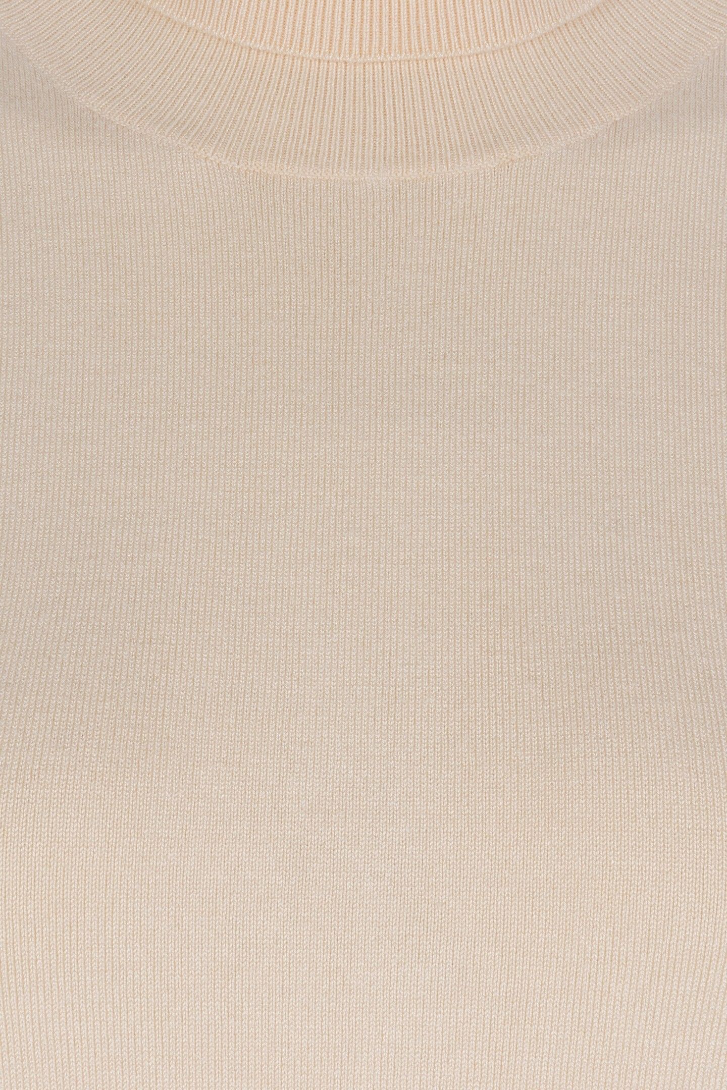 SWEATER PUFF SLVE BUTTONS IVORY 7