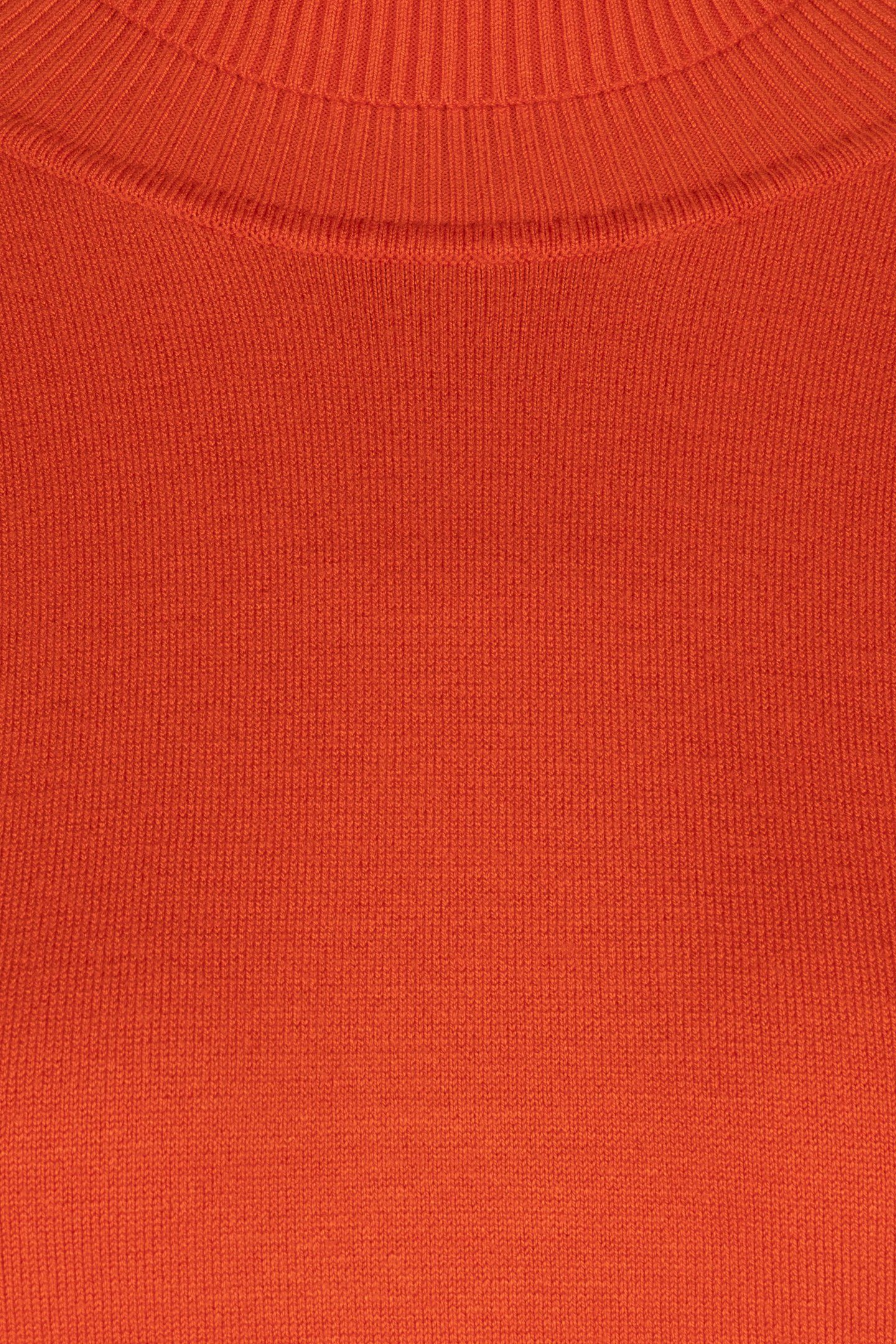 SWEATER RAGLAN COL RED CLAY 7