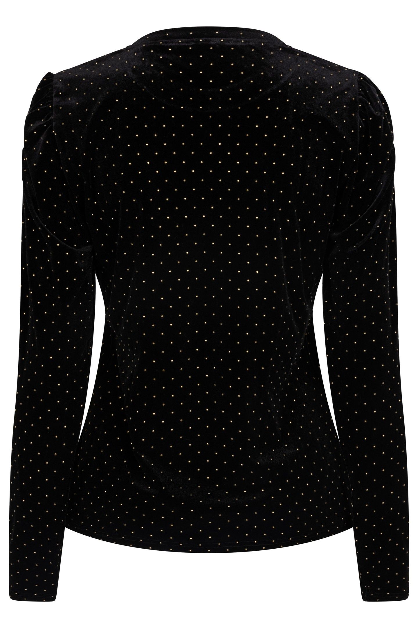 TOP VELVET STUDS BLACK 5