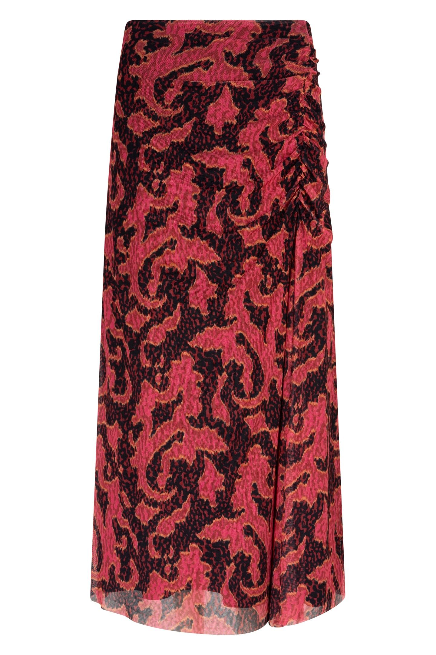 SKIRT MESH MASTERPIECE PRINT 4