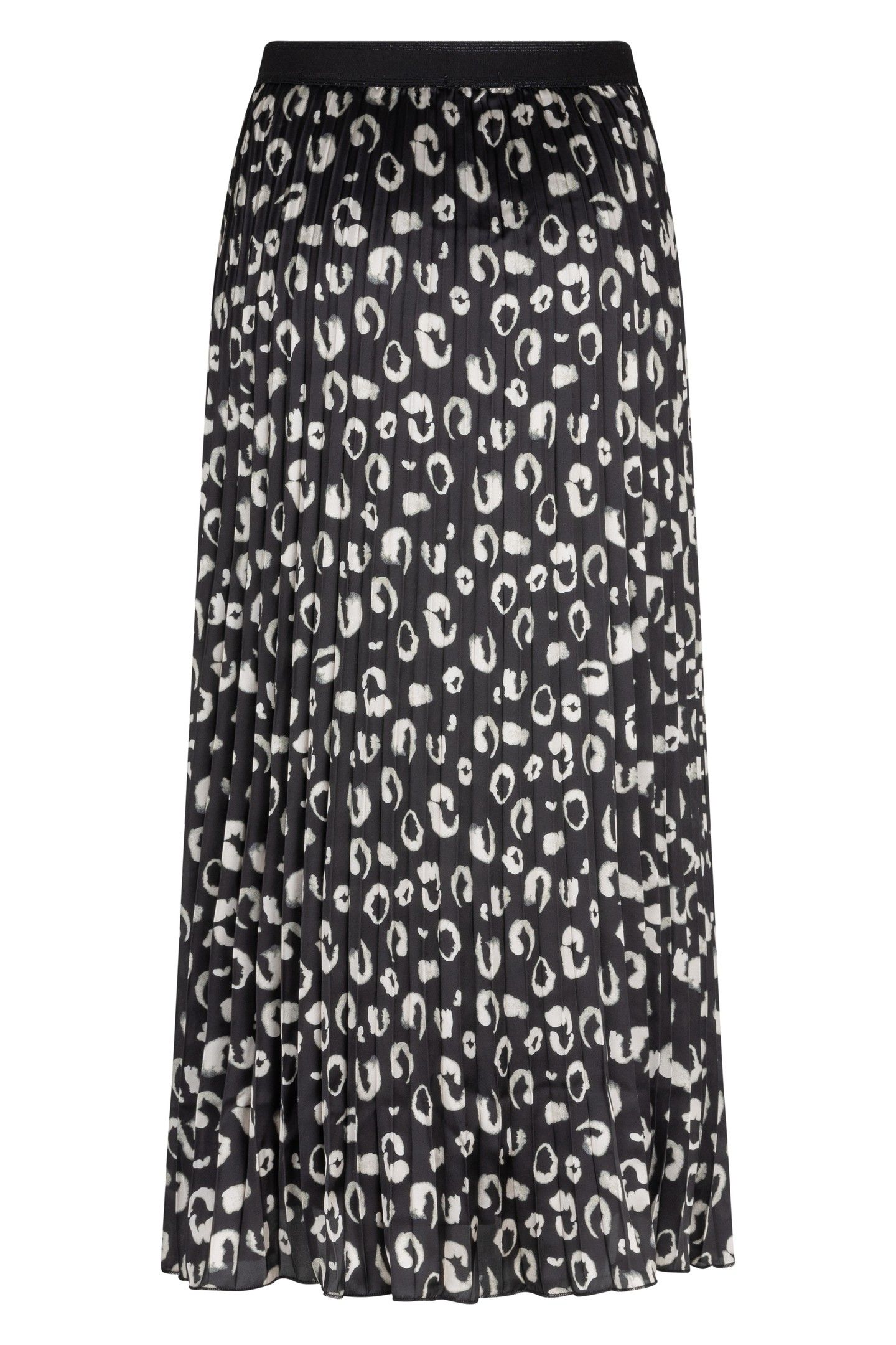 SKIRT PLISSE SATIN WILDERNESS PRINT 5