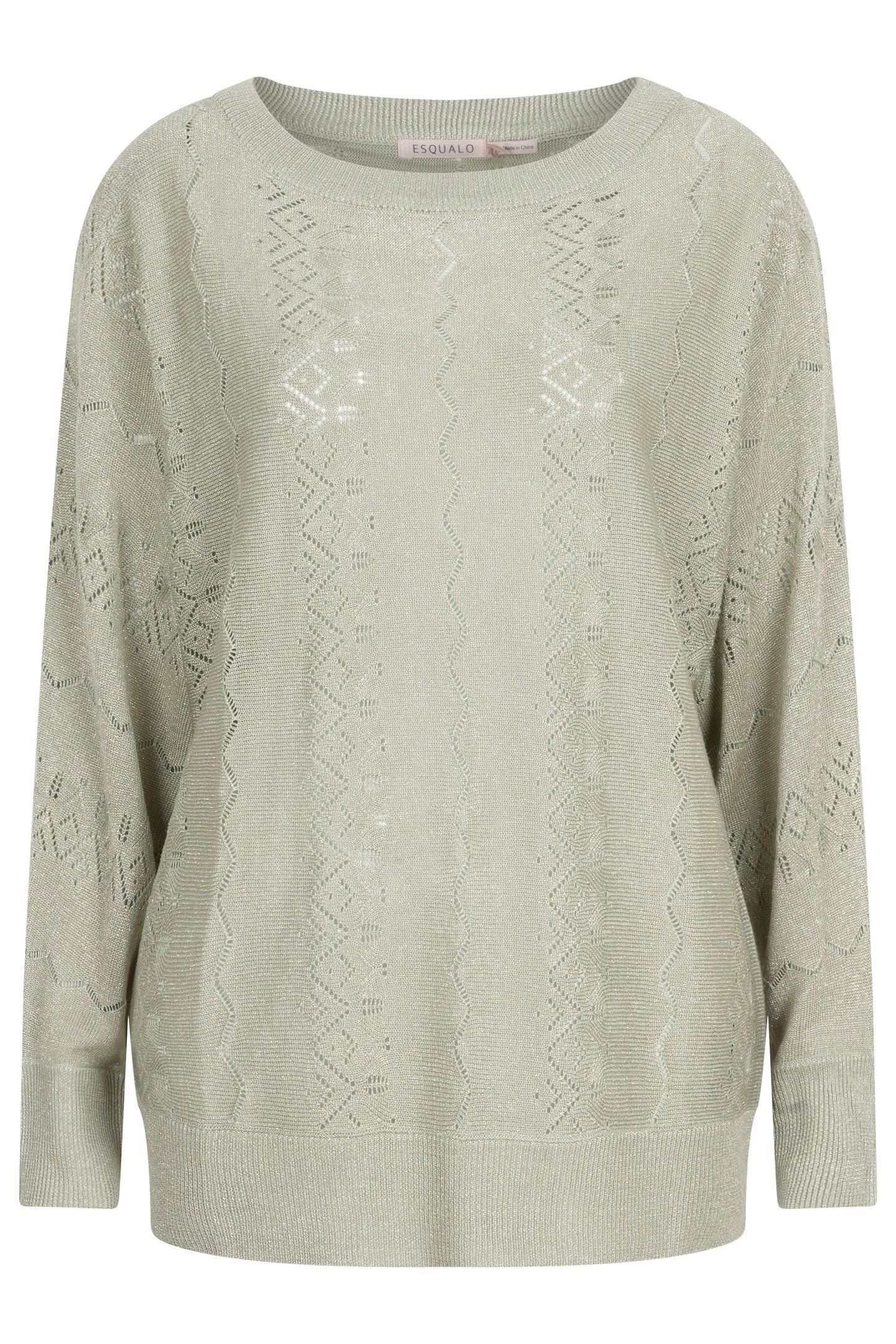 SWEATER BATWING LUREX JADE 4