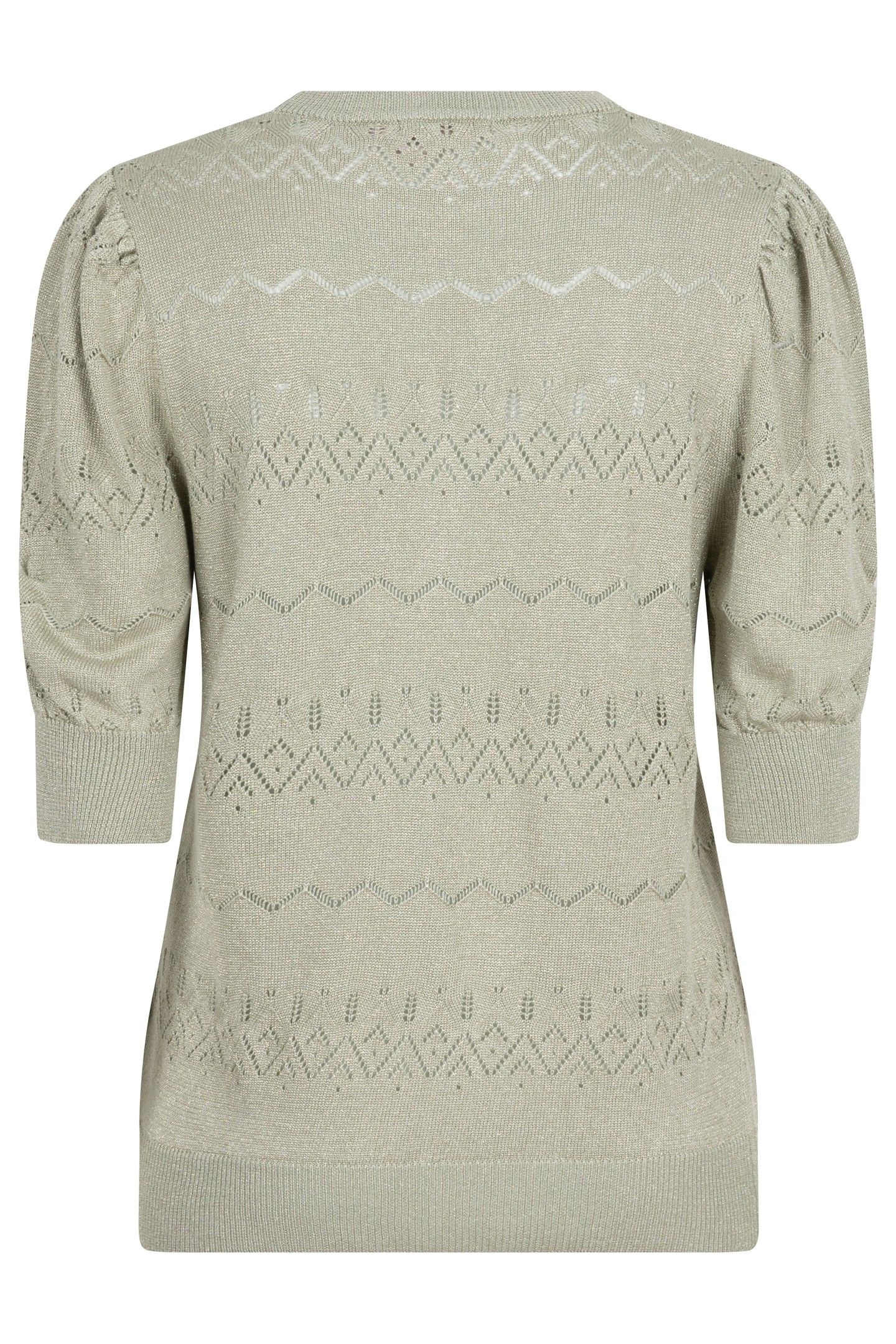 SWEATER S/SLVE LUREX JADE 2