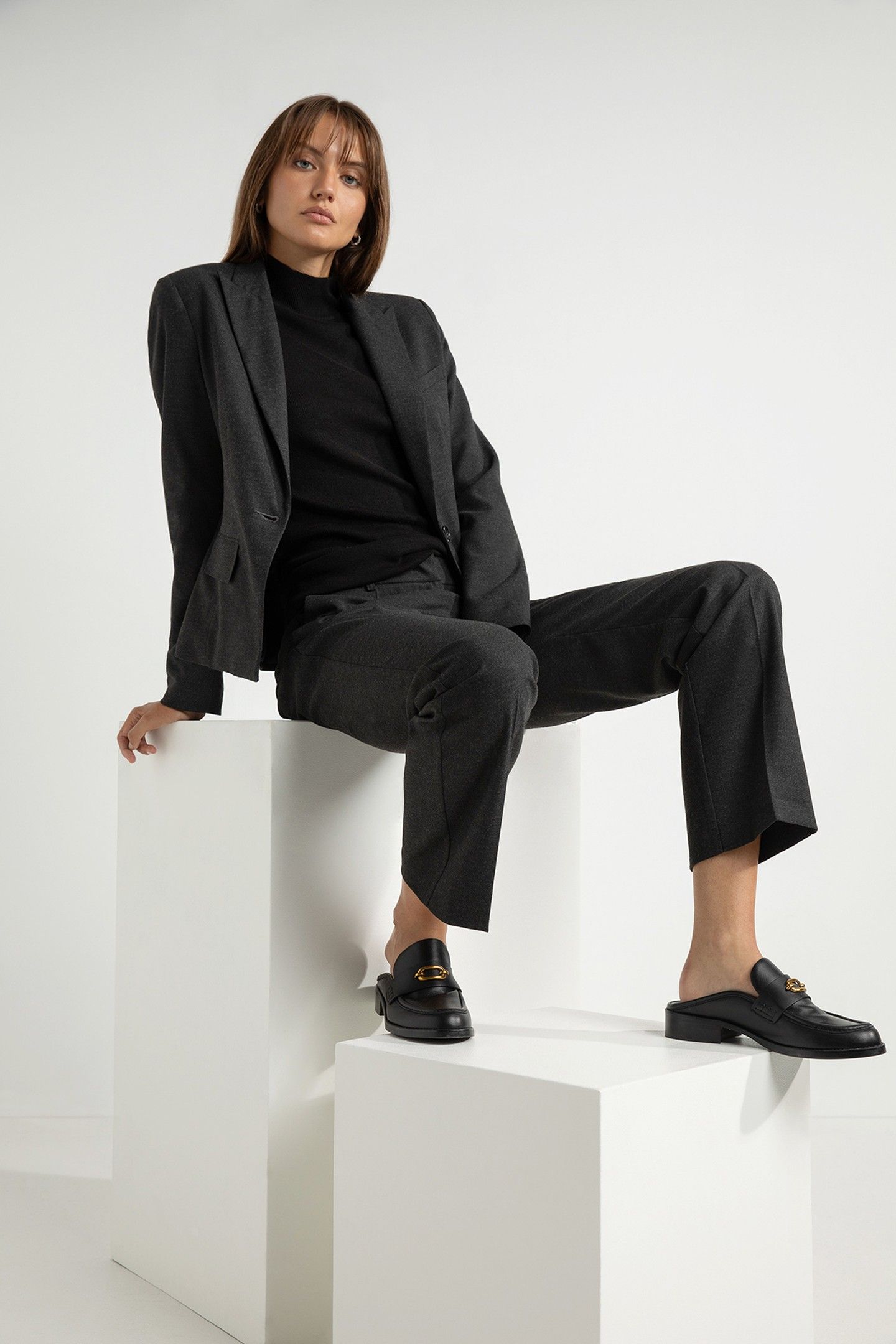 ALIX BLAZER ANTHRACITE 4