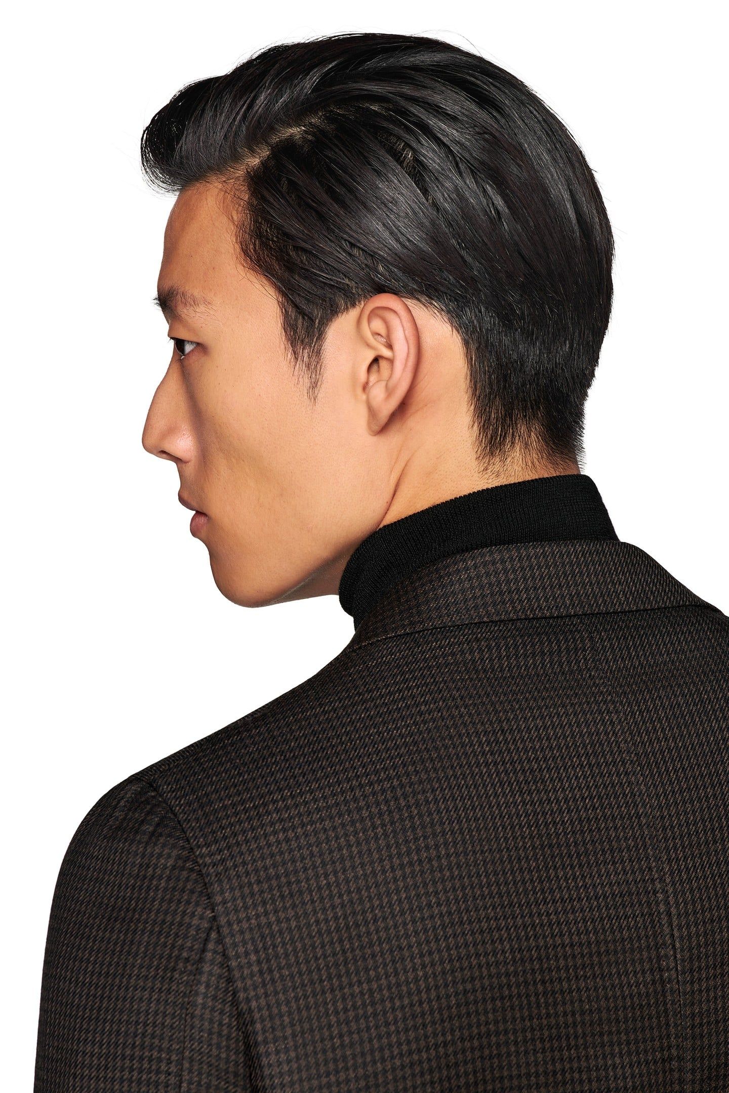 HAVANA MID BROWN HOUNDSTOOTH BLAZER 7