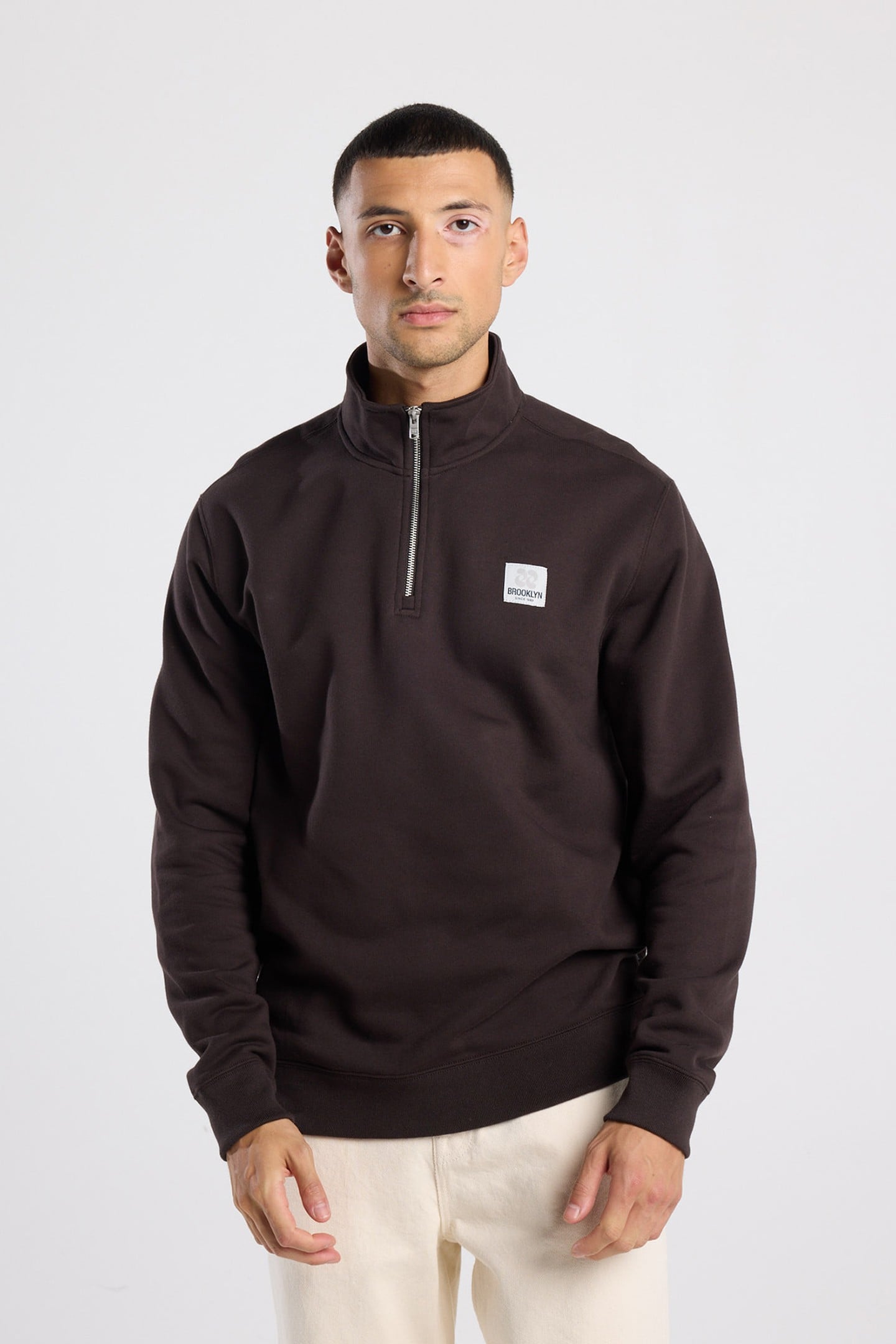 STEPHAN HALFZIP BROWN 1