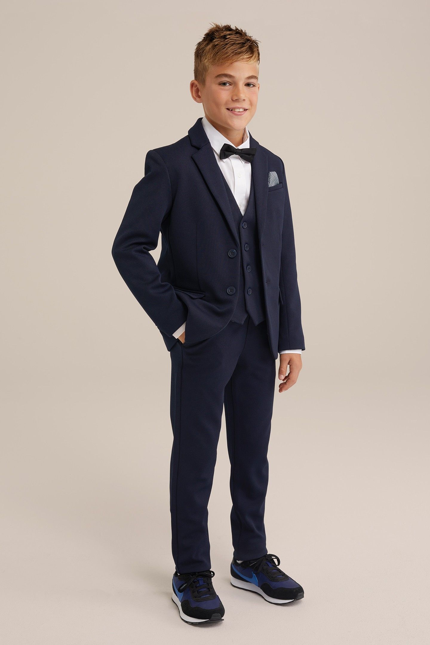 BOYS TROUSER DARK BLUE 3
