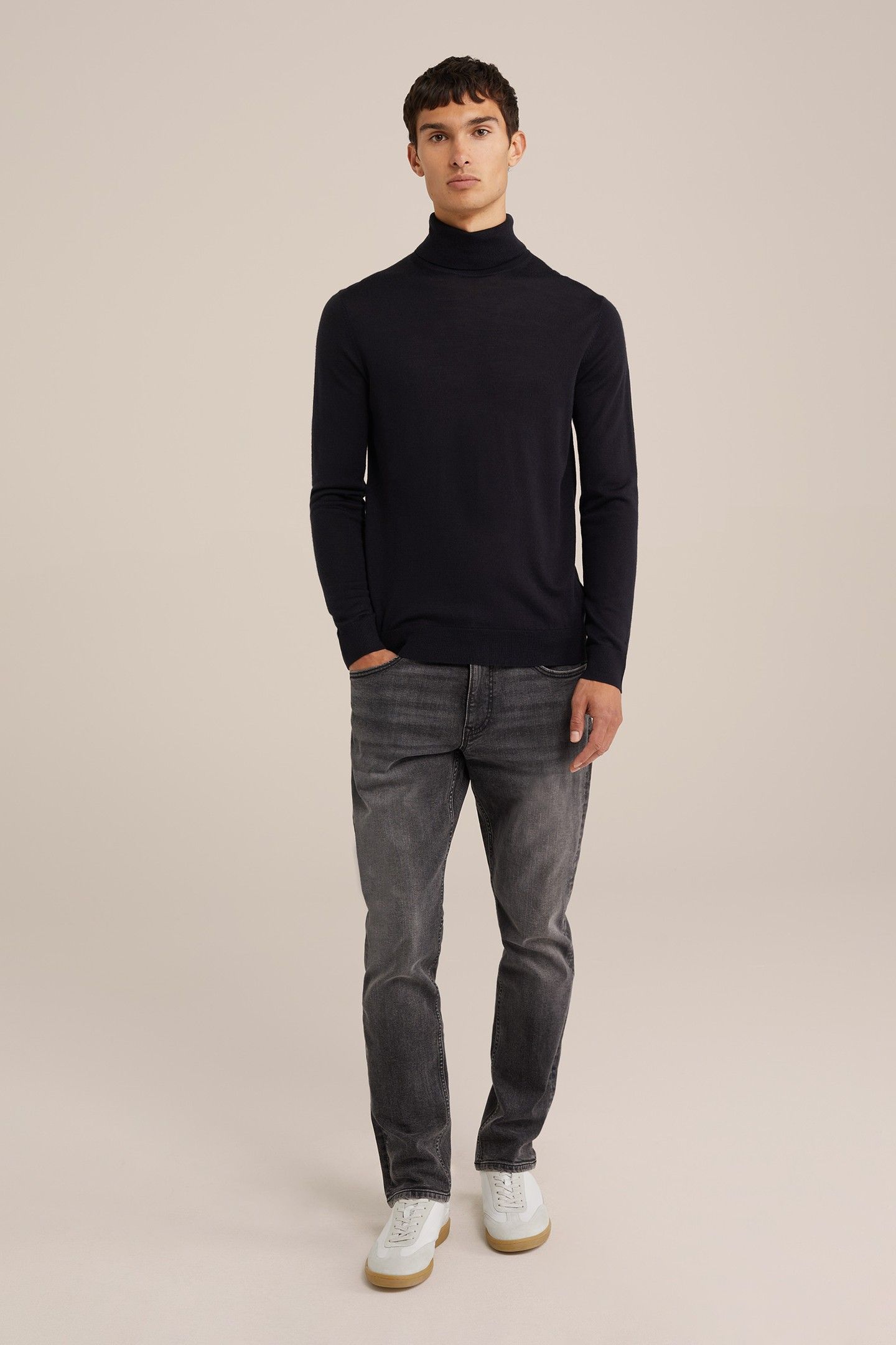 5-POCKET MID WAIST GREY 2