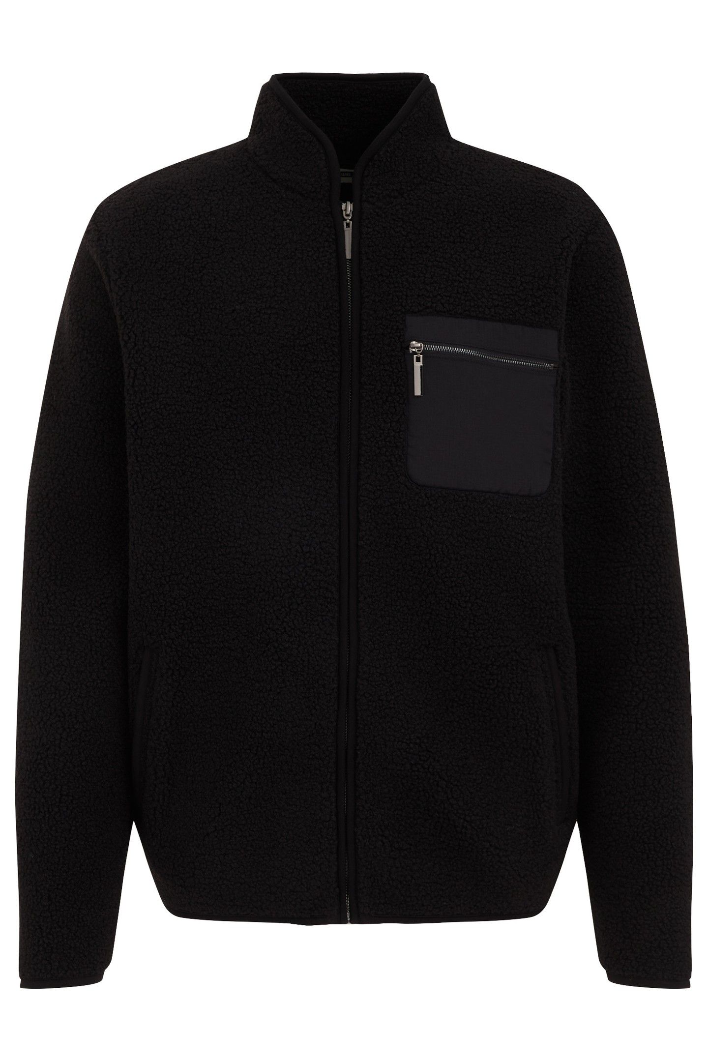 CARDIGAN WITH ZIPPER BLACK 7